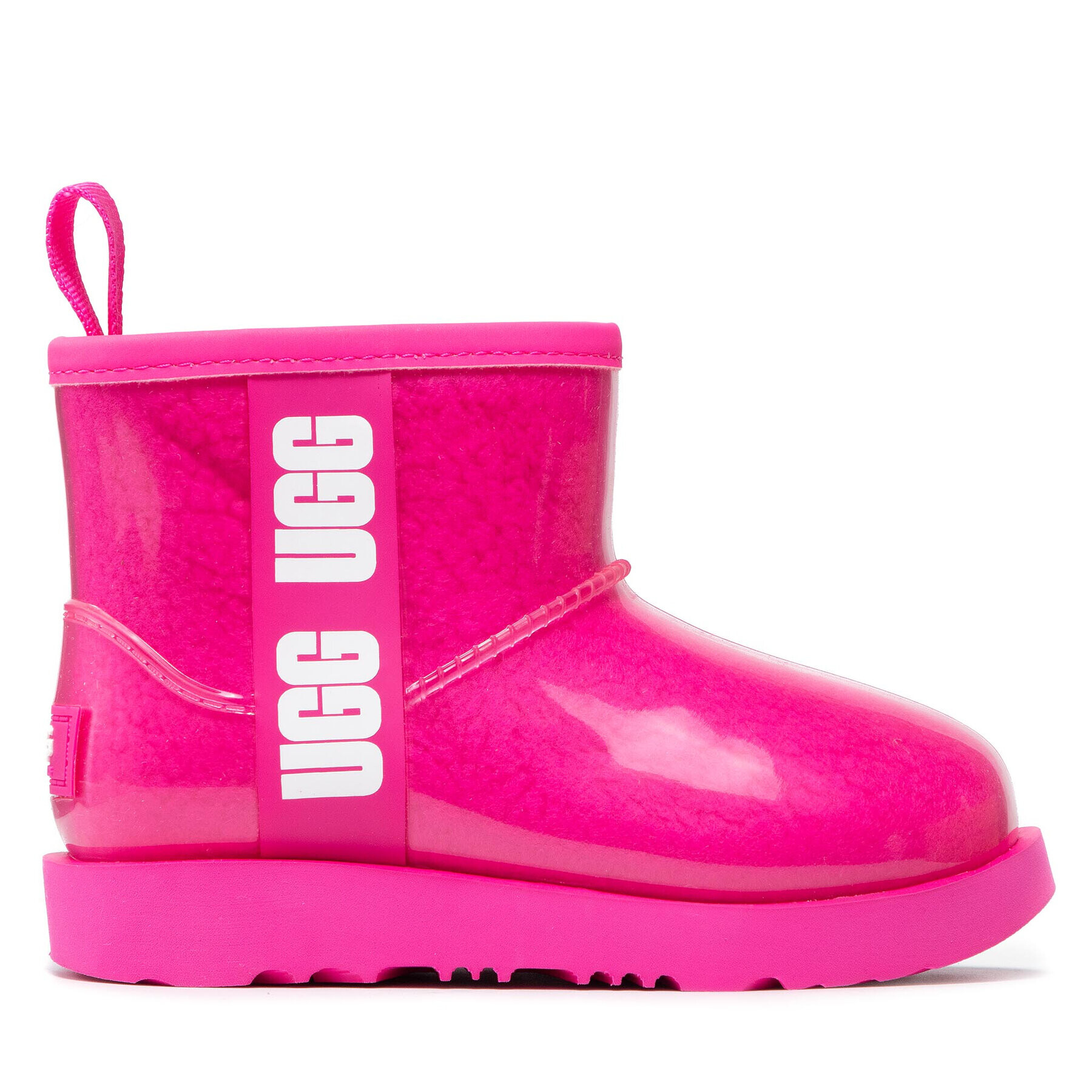 Ugg Čevlji Kids' Classic Clear Mini II 1112386K Roza - Pepit.si