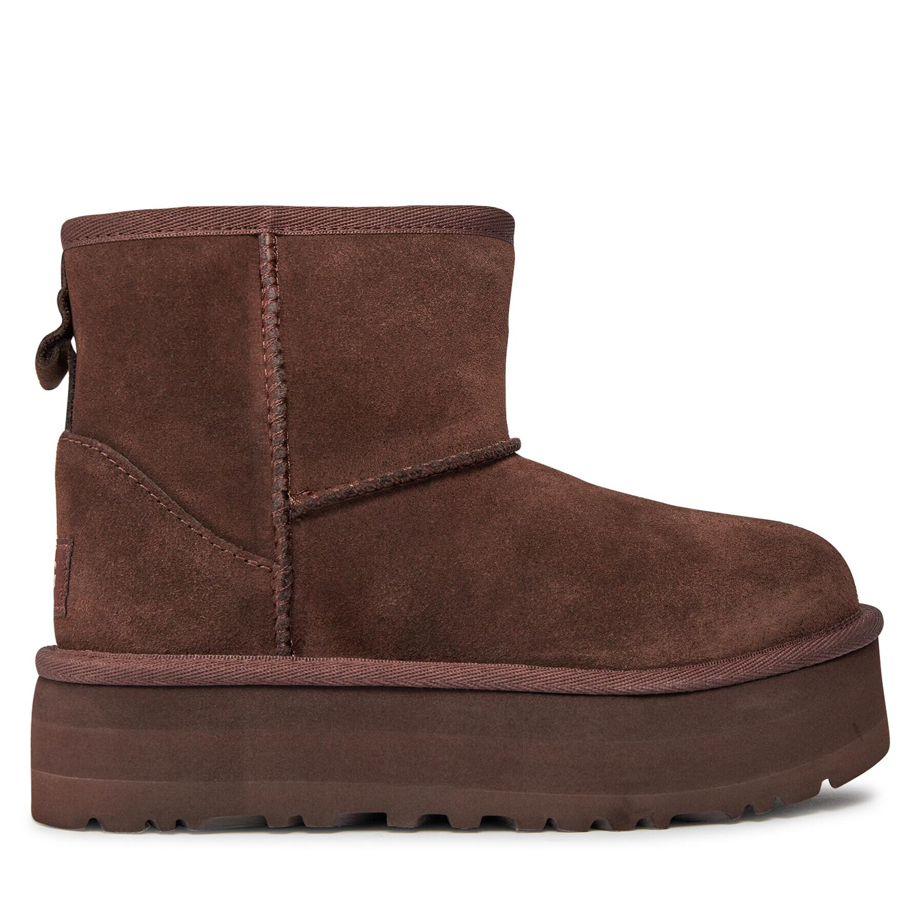 Ugg Čevlji Kids' Classic Mini Platform 1143700K Rjava - Pepit.si