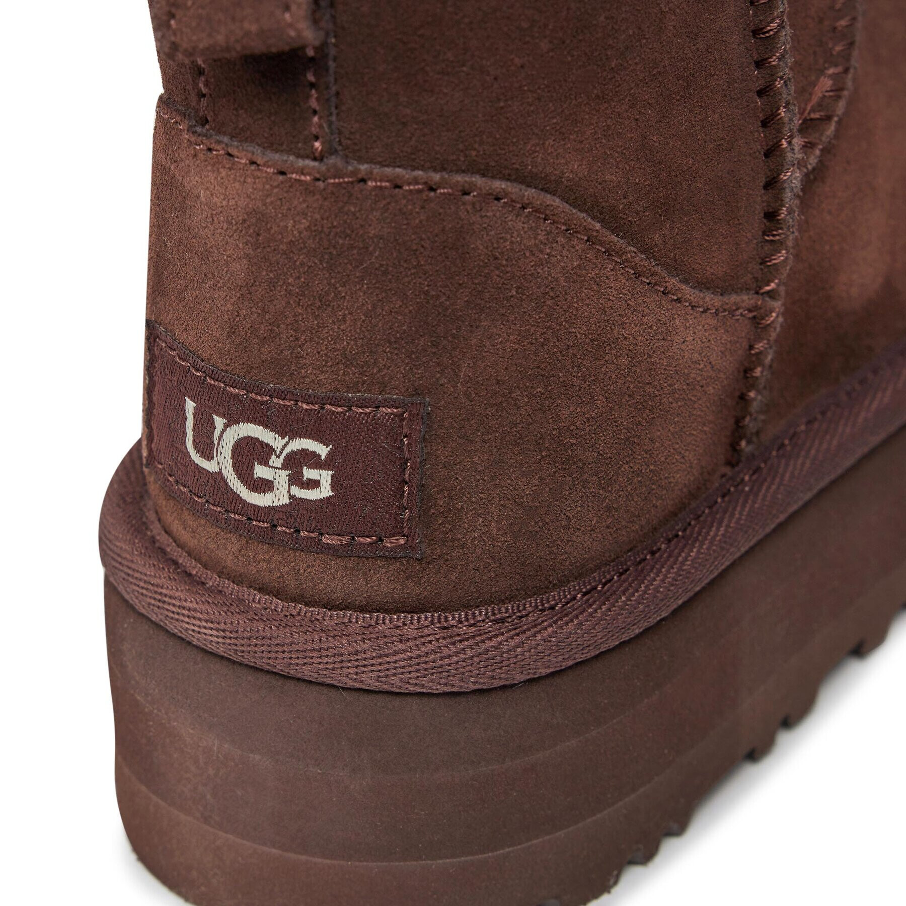 Ugg Čevlji Kids' Classic Mini Platform 1143700K Rjava - Pepit.si