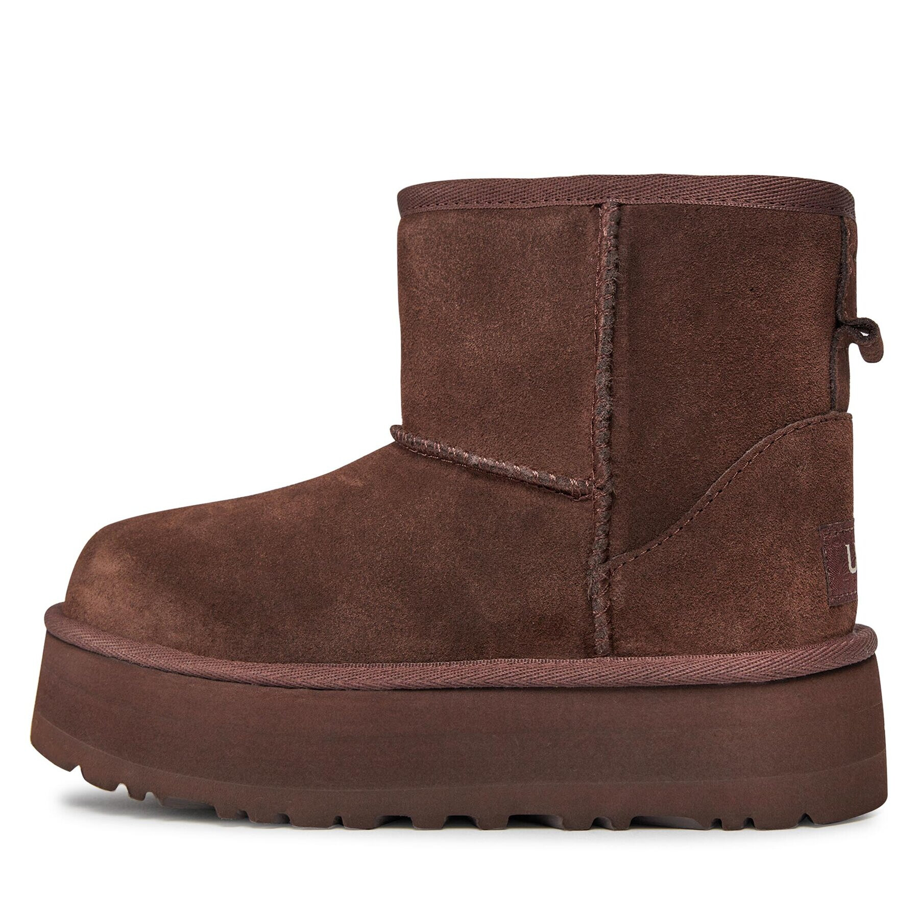 Ugg Čevlji Kids' Classic Mini Platform 1143700K Rjava - Pepit.si