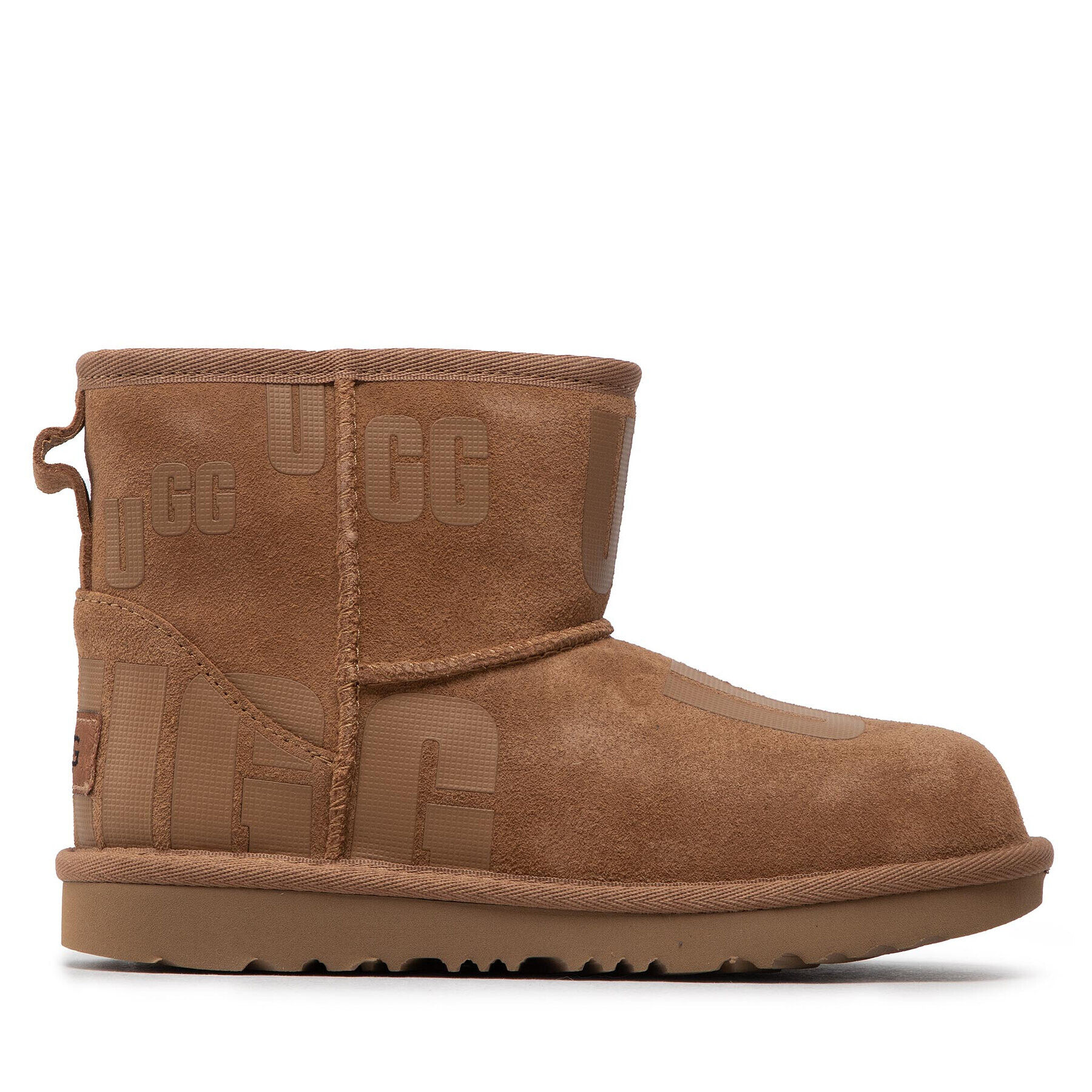 Ugg Čevlji Kids' Classic Mini Scatter Graphic 1134952K Rjava - Pepit.si