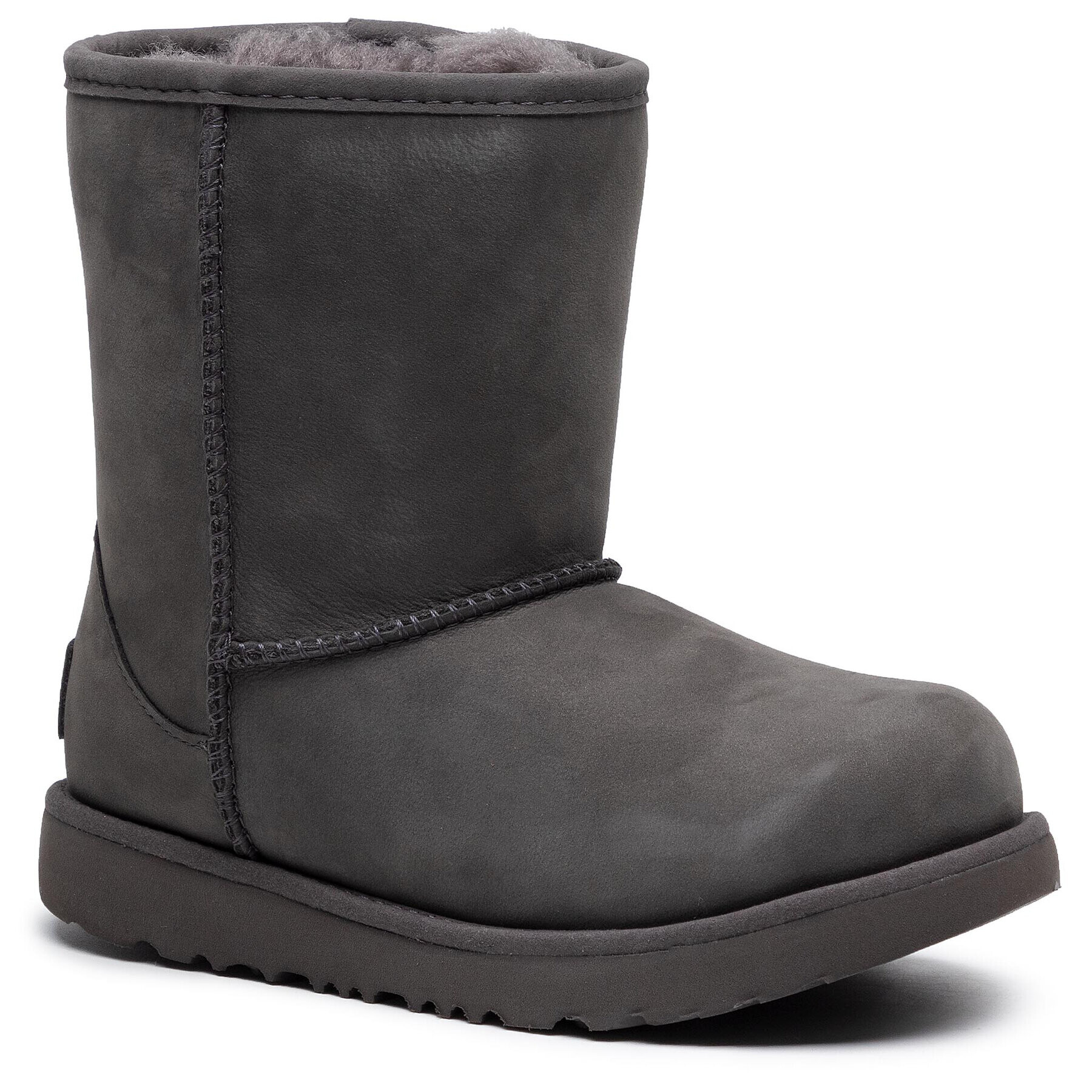 Ugg Čevlji Kids' Classic Short II Wp 1019646K Siva - Pepit.si