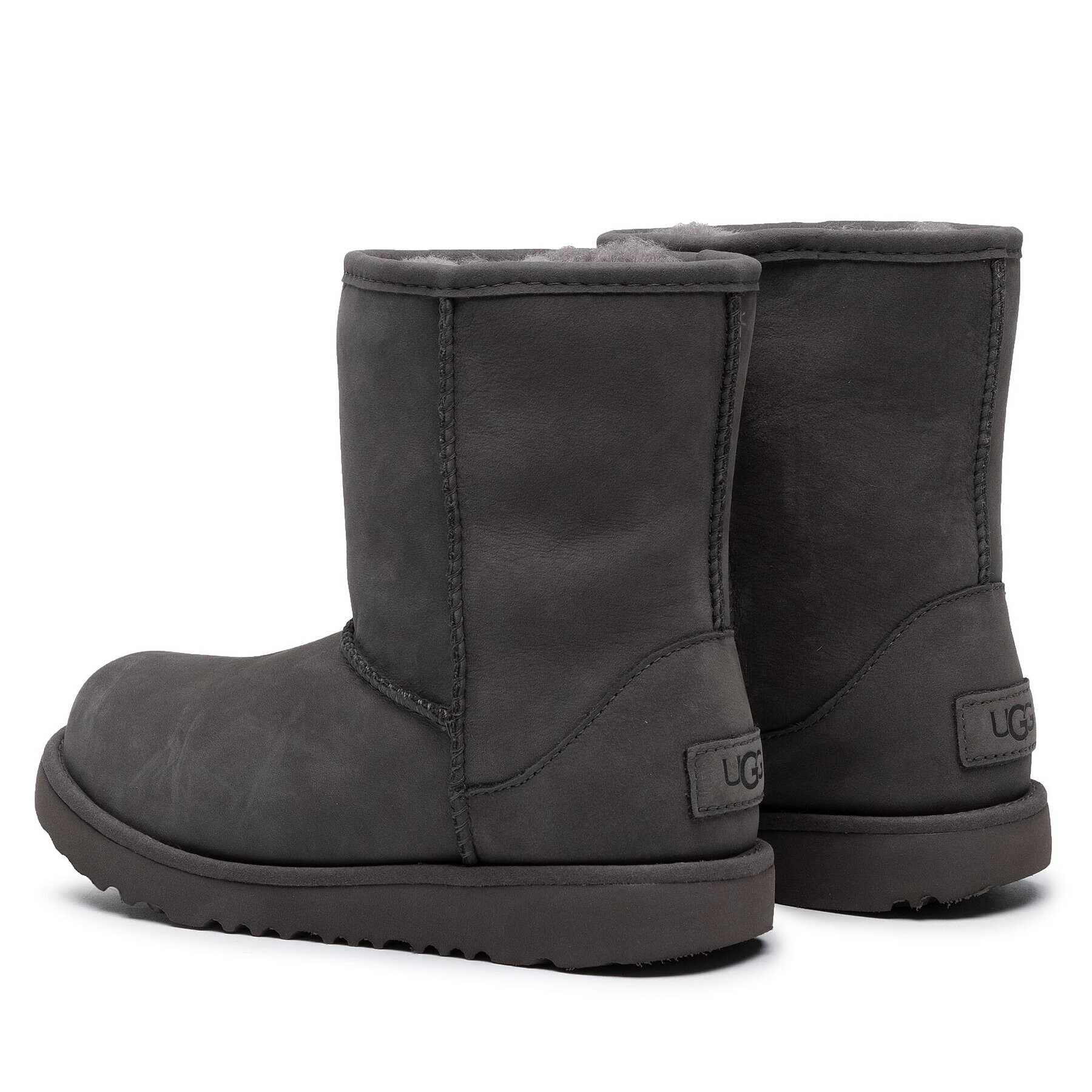 Ugg Čevlji Kids' Classic Short II Wp 1019646K Siva - Pepit.si