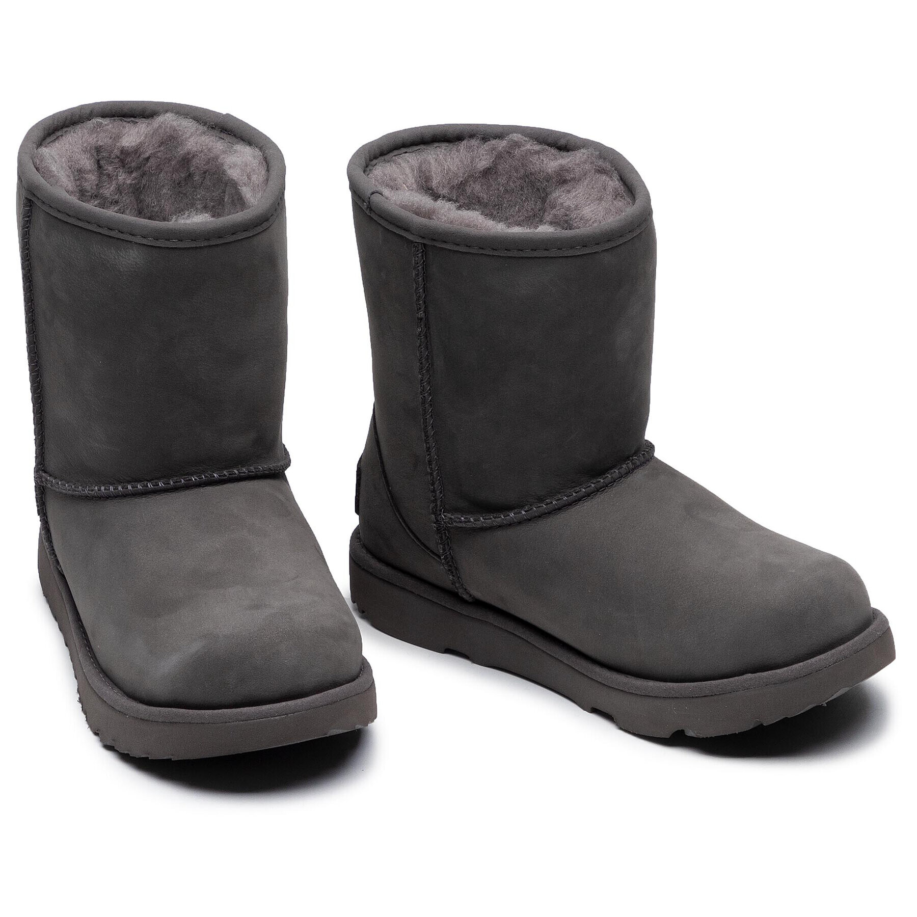 Ugg Čevlji Kids' Classic Short II Wp 1019646K Siva - Pepit.si