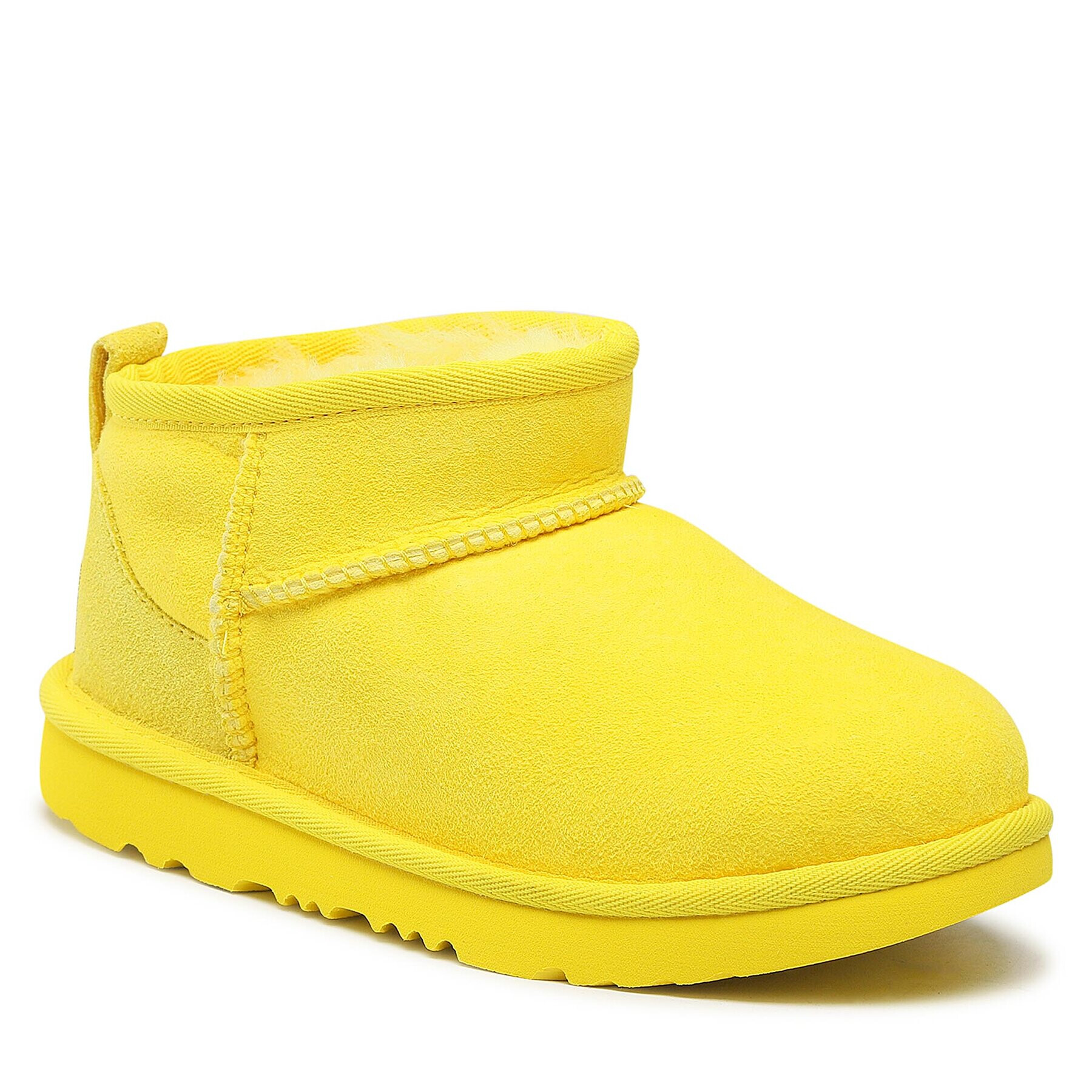 Ugg Čevlji Kids' Classic Ultra Mini 1130750K Rumena - Pepit.si