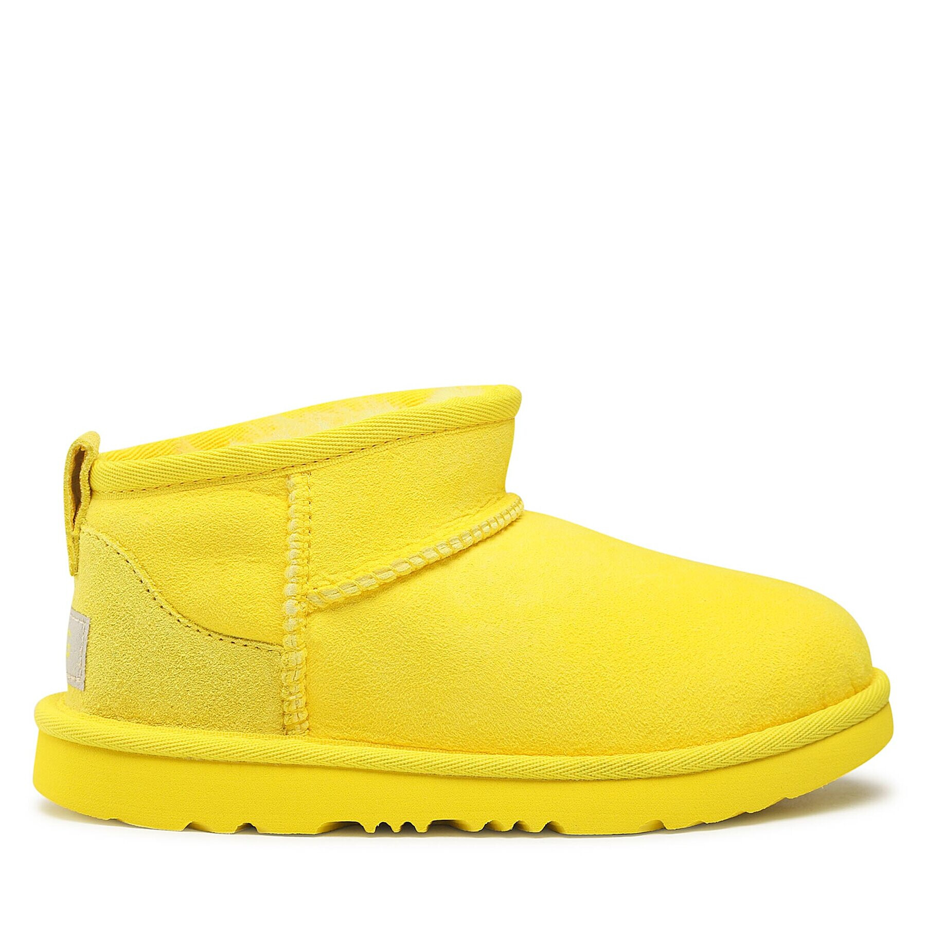 Ugg Čevlji Kids' Classic Ultra Mini 1130750K Rumena - Pepit.si