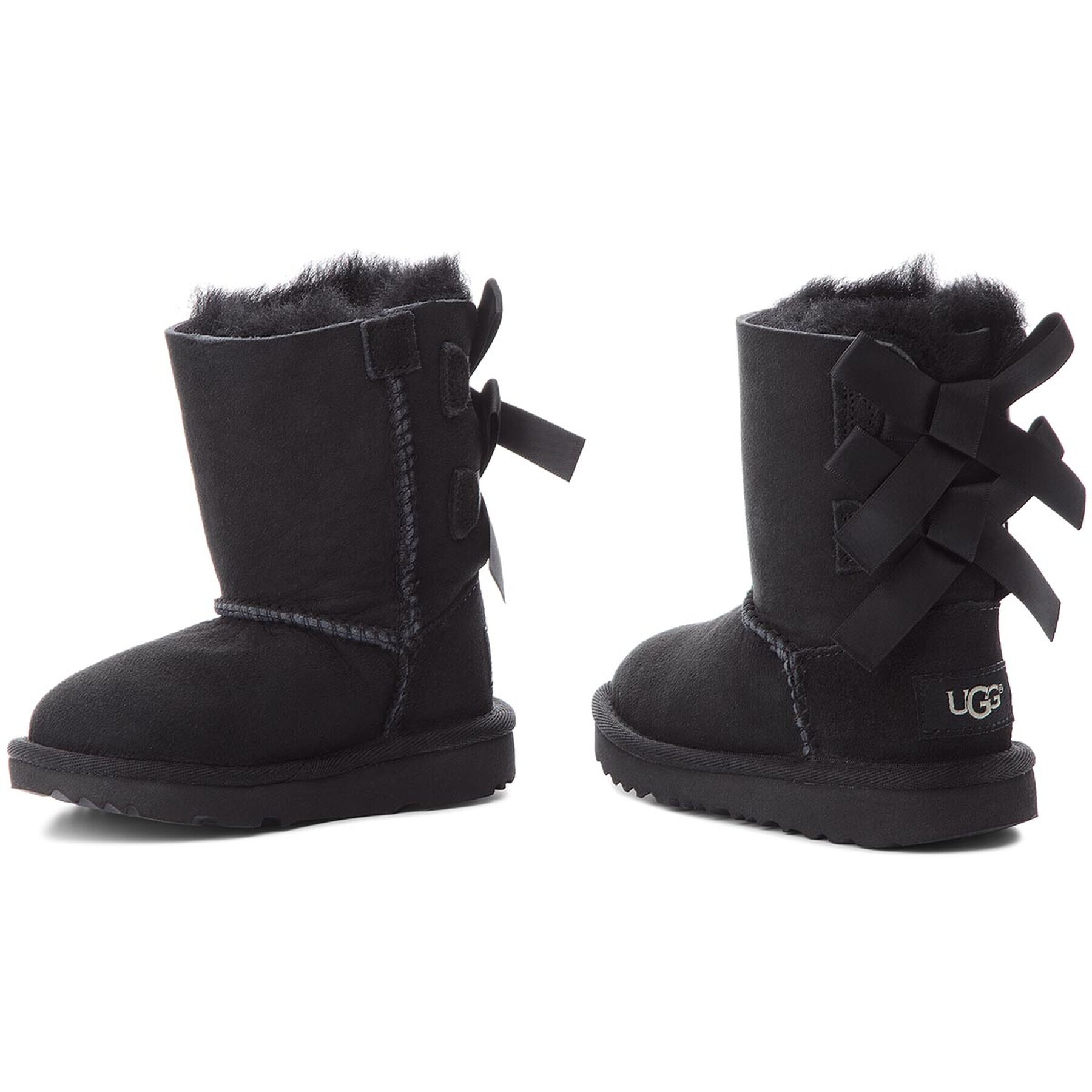 Ugg Škornji za sneg T Bailey Bow II 1017394T Črna - Pepit.si