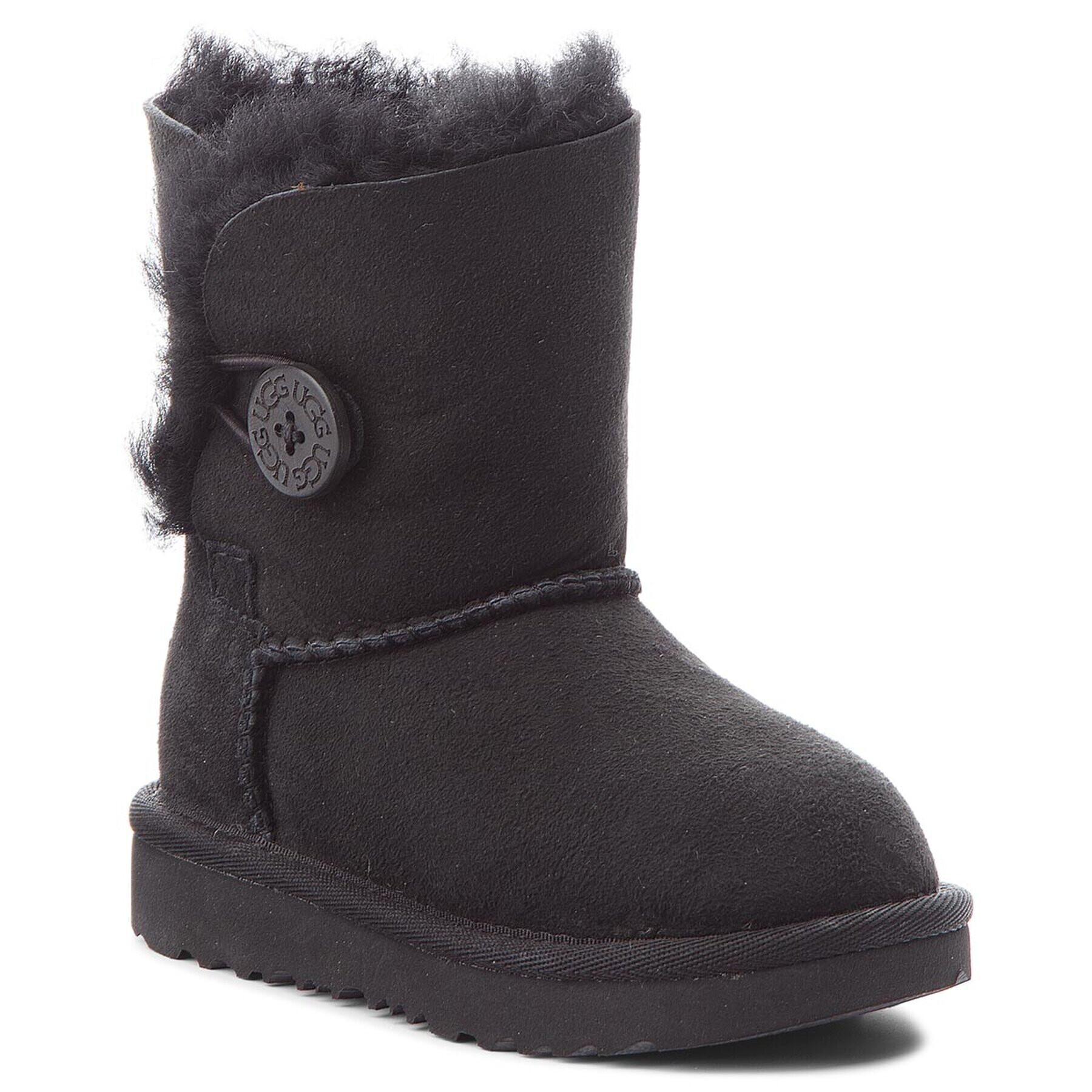 Ugg Škornji za sneg T Bailey Button II 1017400T Črna - Pepit.si