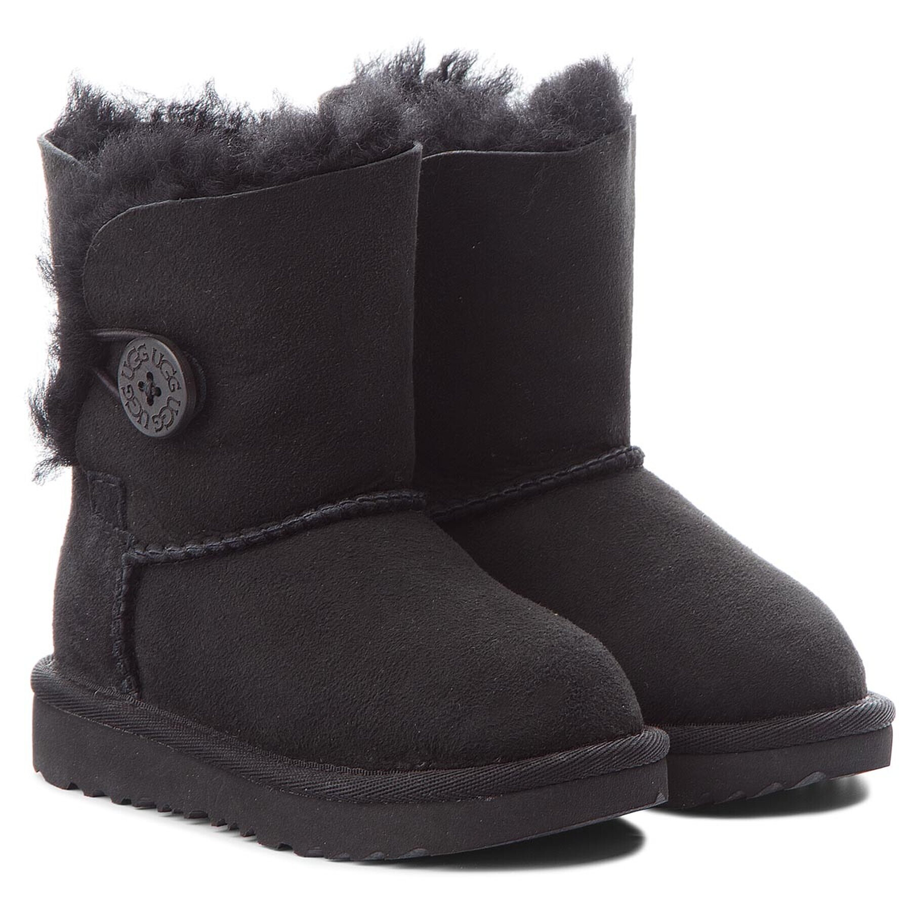 Ugg Škornji za sneg T Bailey Button II 1017400T Črna - Pepit.si