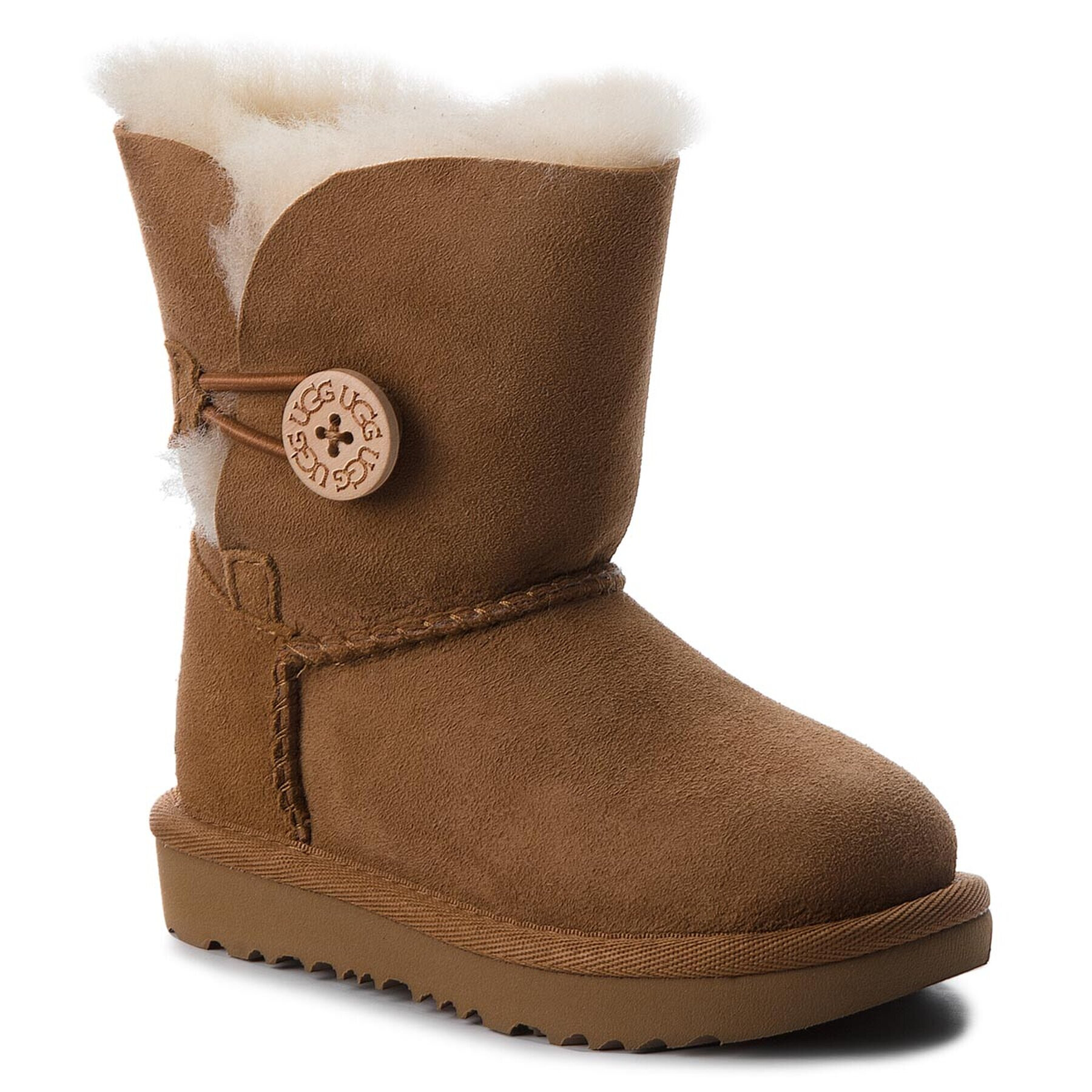 Ugg Škornji za sneg T Bailey Button II 1017400T Rjava - Pepit.si