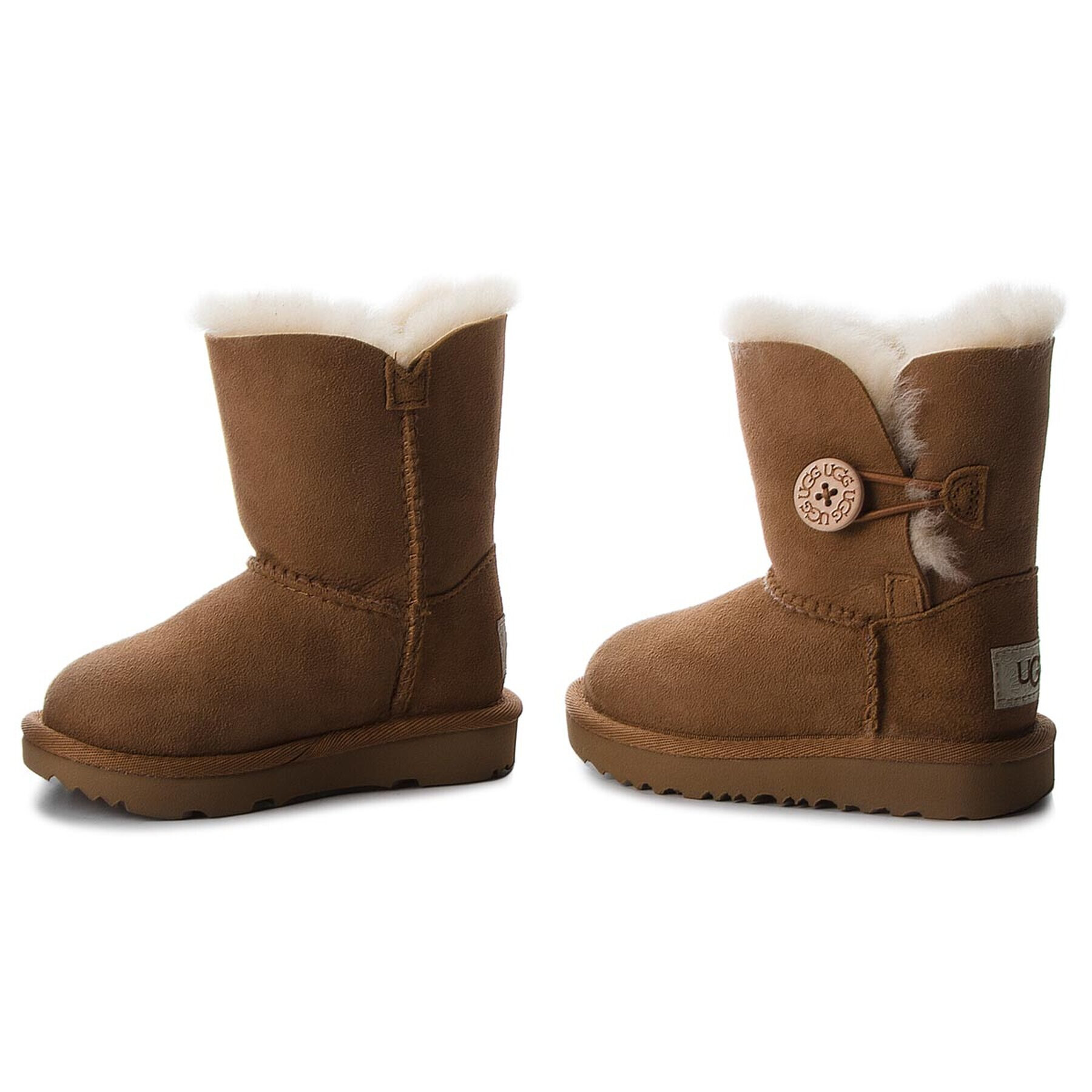 Ugg Škornji za sneg T Bailey Button II 1017400T Rjava - Pepit.si