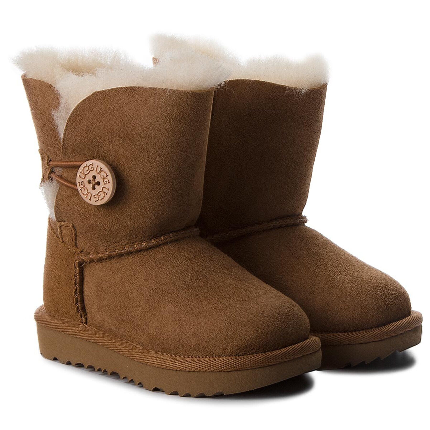 Ugg Škornji za sneg T Bailey Button II 1017400T Rjava - Pepit.si