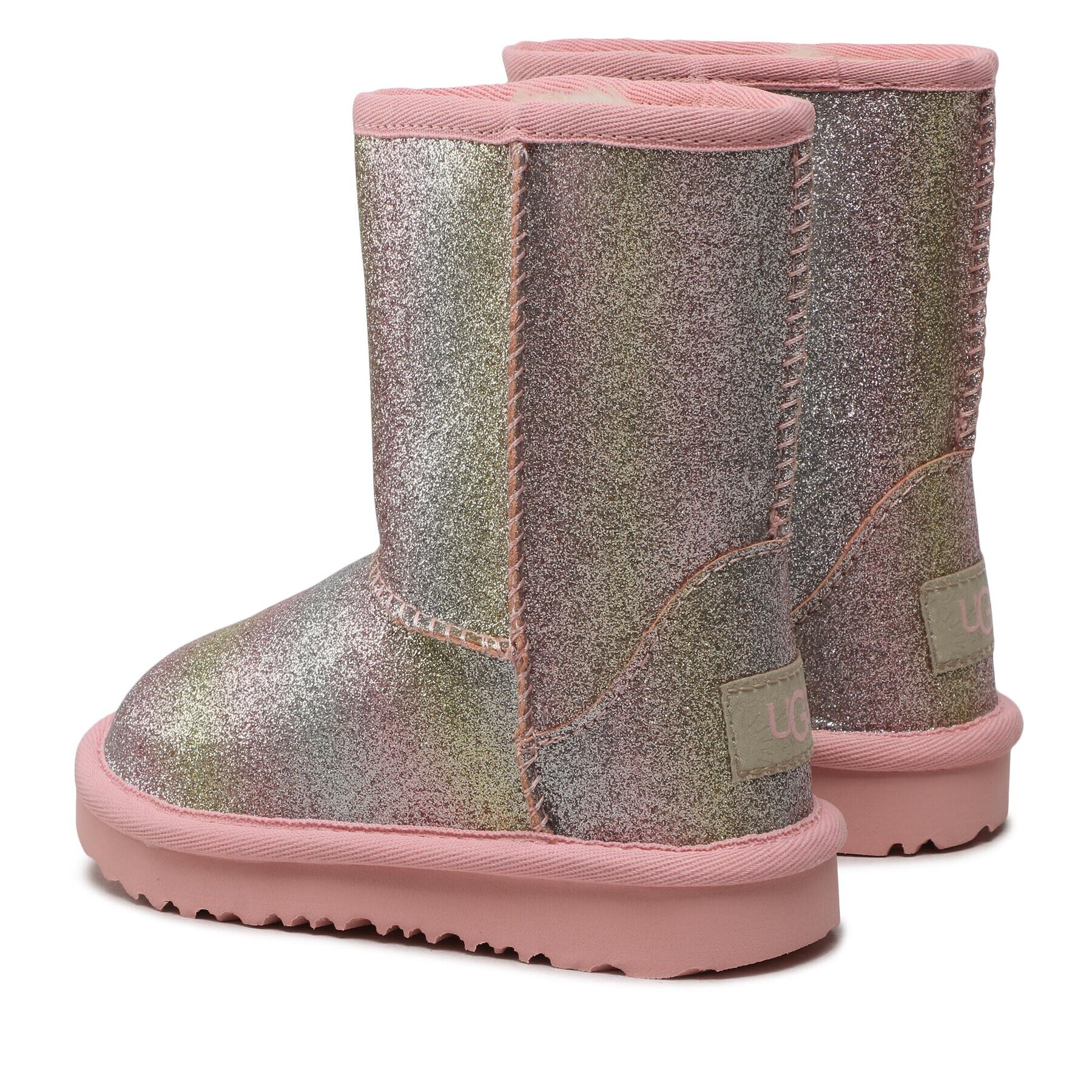 Ugg Čevlji T Classic II Glitter 1130784T Pisana - Pepit.si