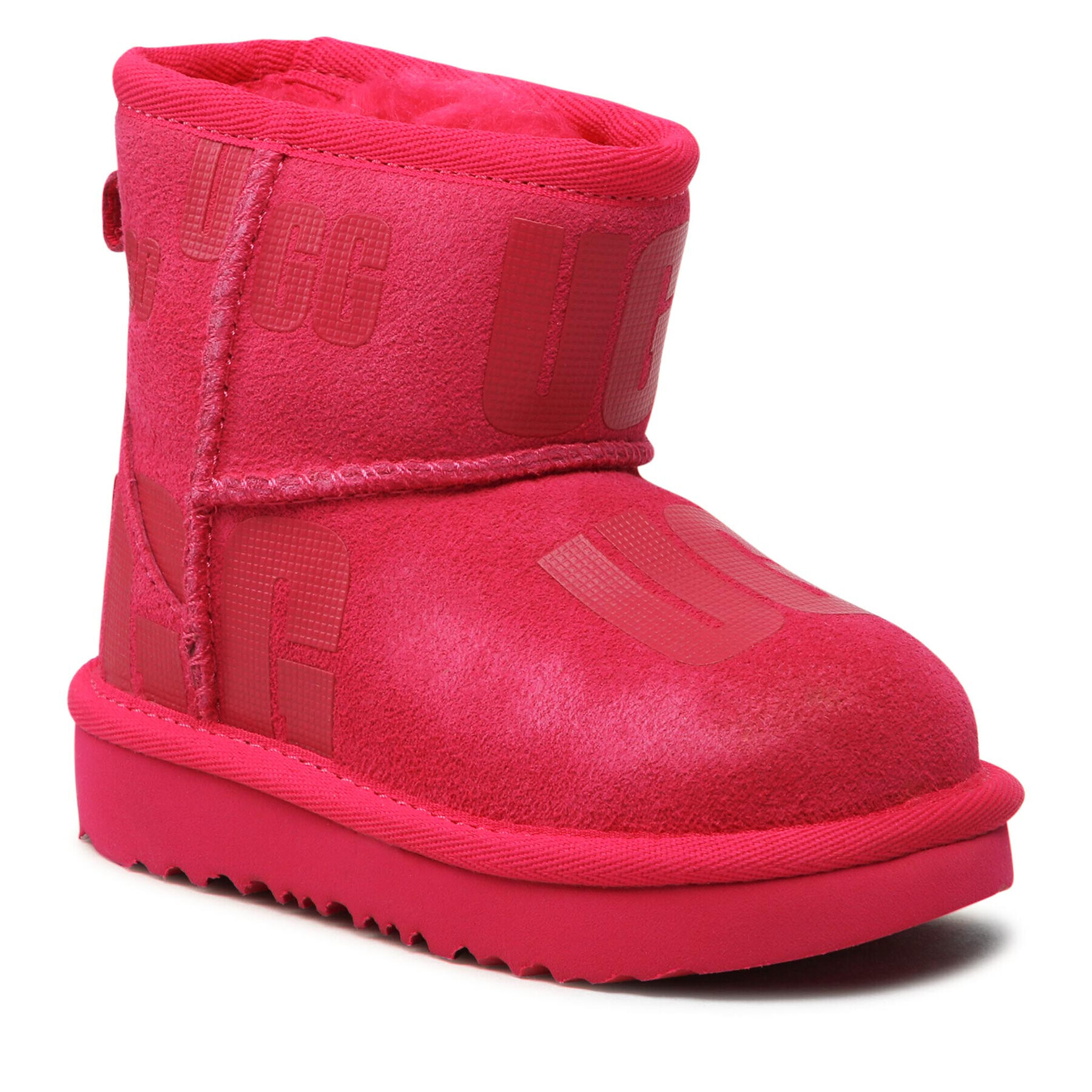 Ugg Čevlji T Classic Mini Scatter Graphic 1134952T Roza - Pepit.si