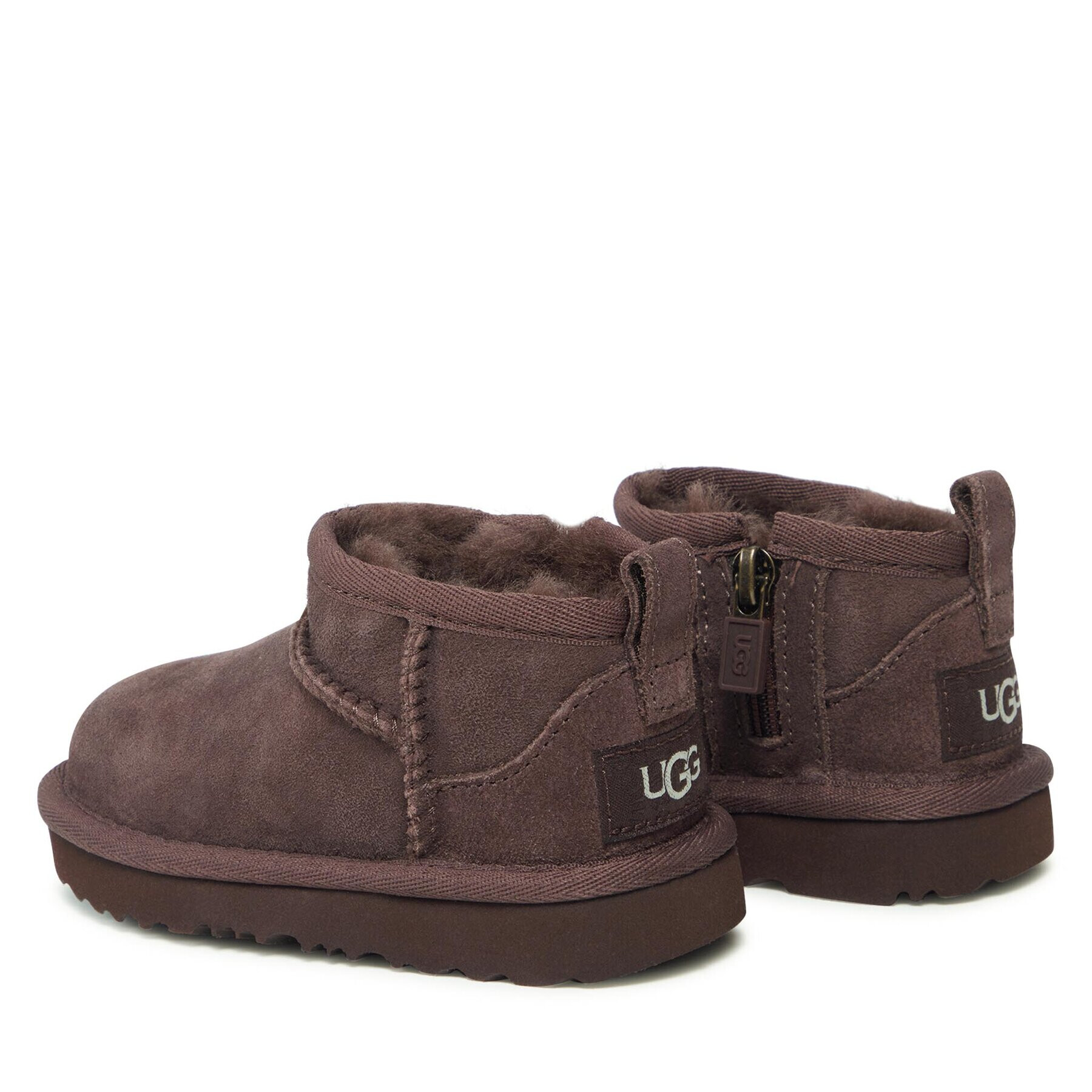 Ugg Škornji za sneg T Classic Ultra Mini 1130750T Rjava - Pepit.si