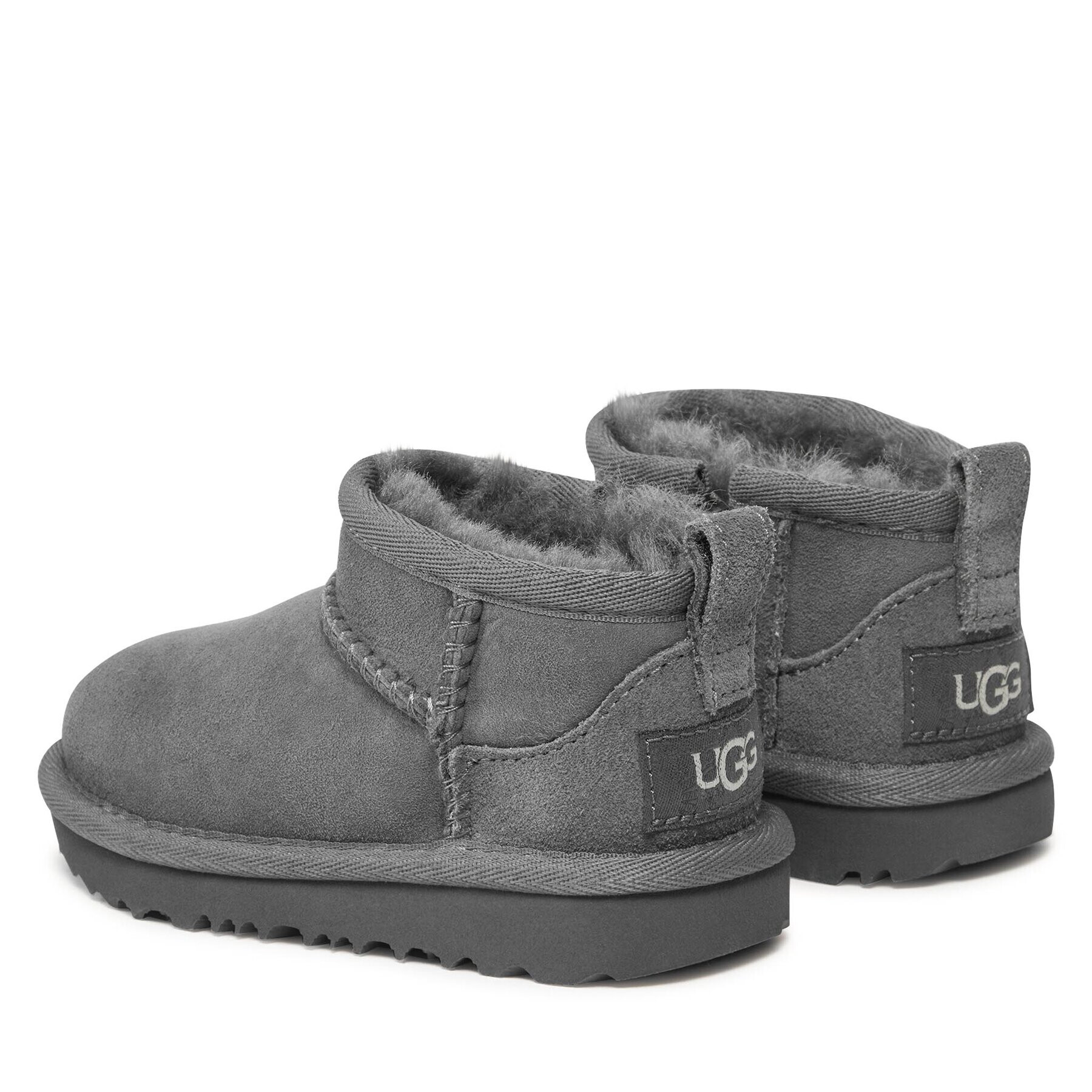 Ugg Čevlji T Classic Ultra Mini 1130750T Siva - Pepit.si