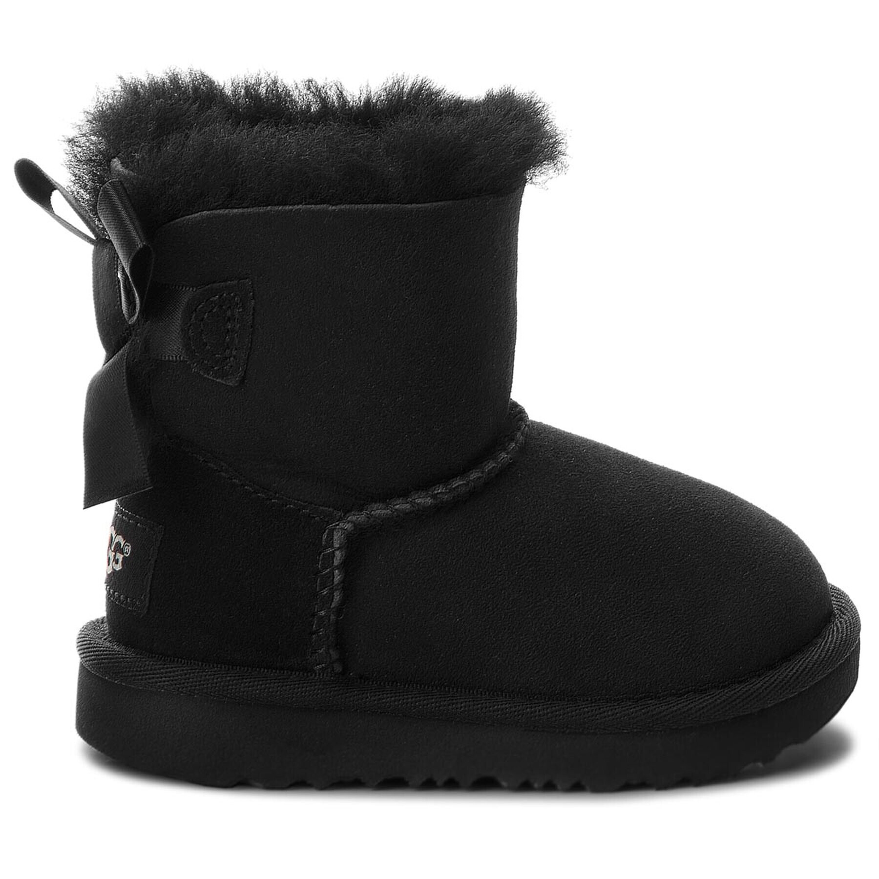 Ugg Čevlji T Mini Bailey Bow II 1017397T Črna - Pepit.si