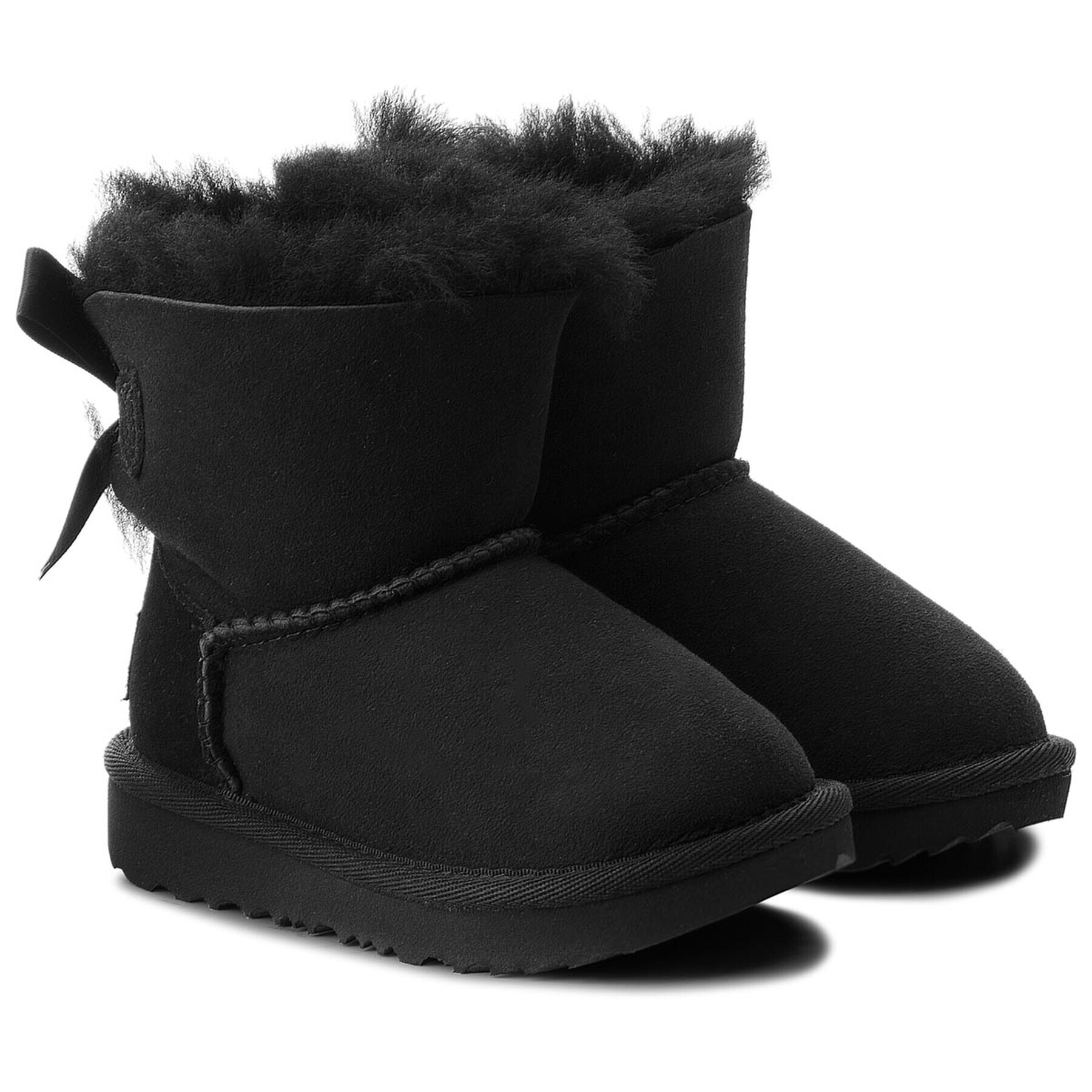 Ugg Čevlji T Mini Bailey Bow II 1017397T Črna - Pepit.si