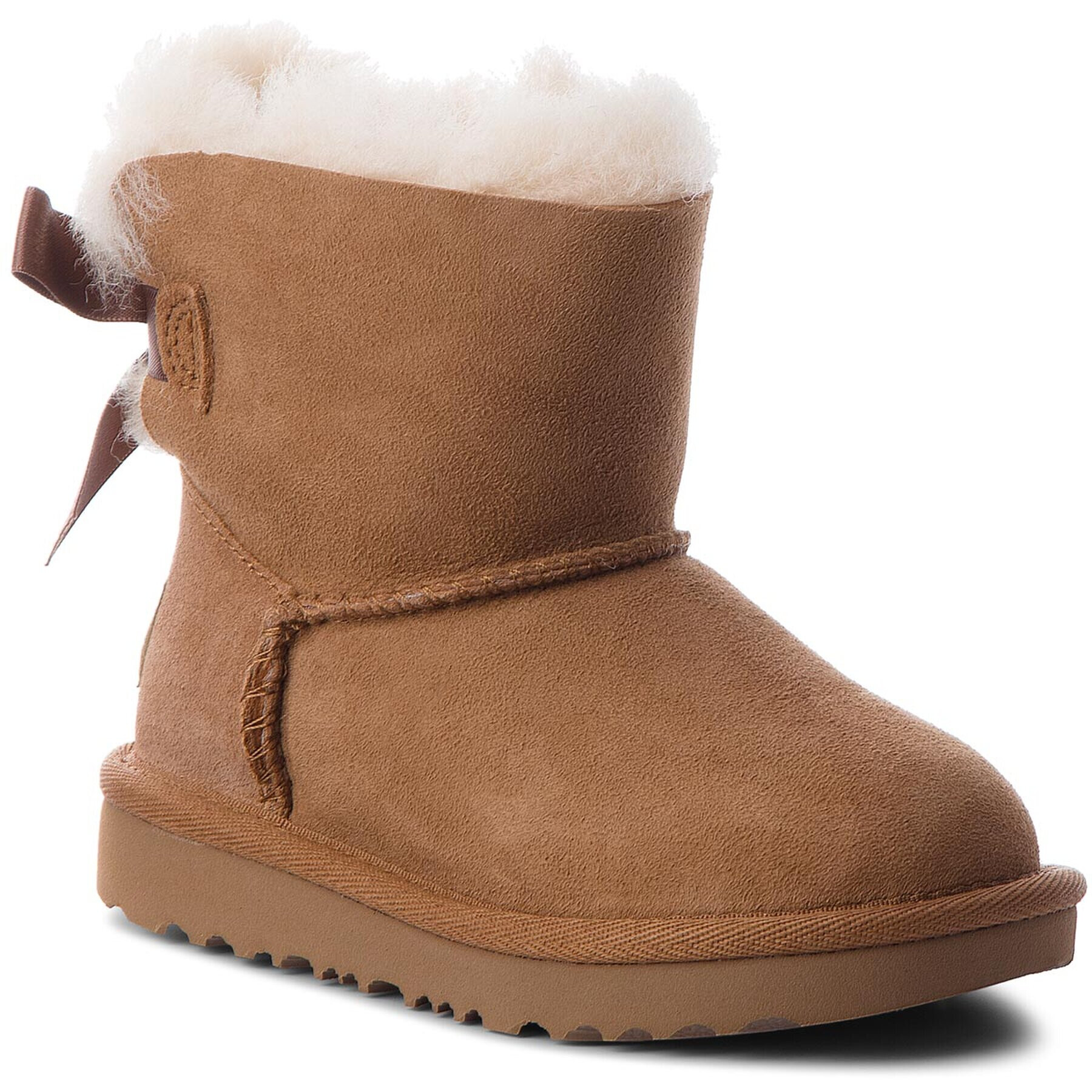 Ugg Škornji za sneg T Mini Bailey Bow II 1017397T Rjava - Pepit.si