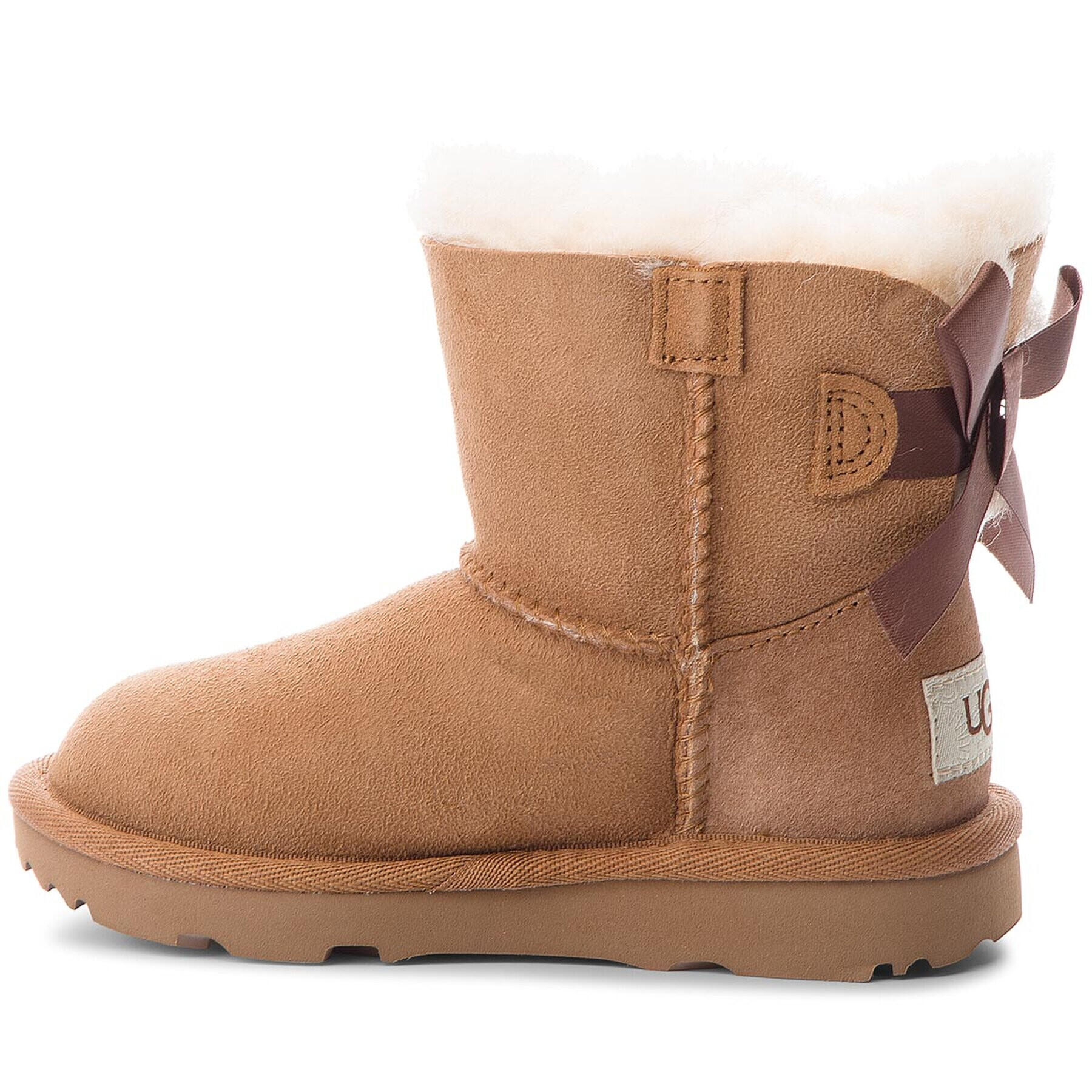 Ugg Škornji za sneg T Mini Bailey Bow II 1017397T Rjava - Pepit.si