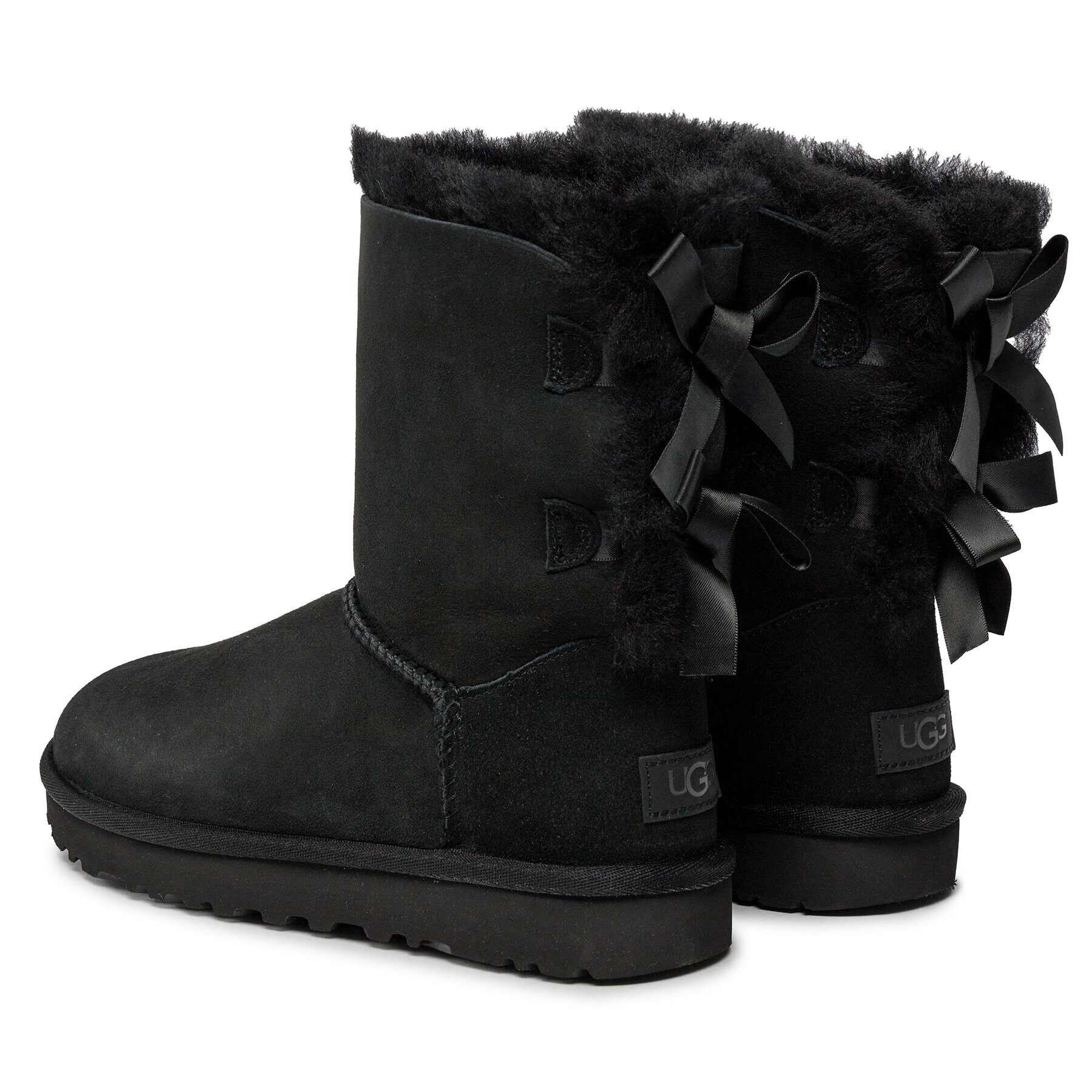 Ugg Škornji za sneg W Bailey Bow II 1016225 Črna - Pepit.si