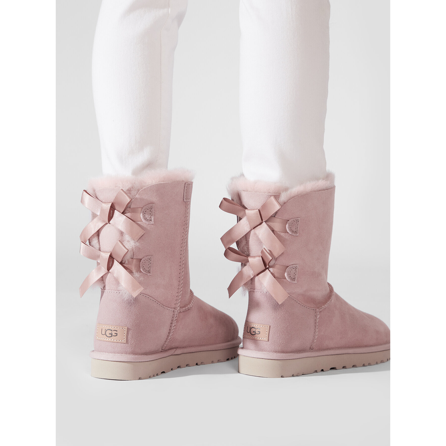 Ugg Čevlji W Bailey Bow II 1016225 Roza - Pepit.si