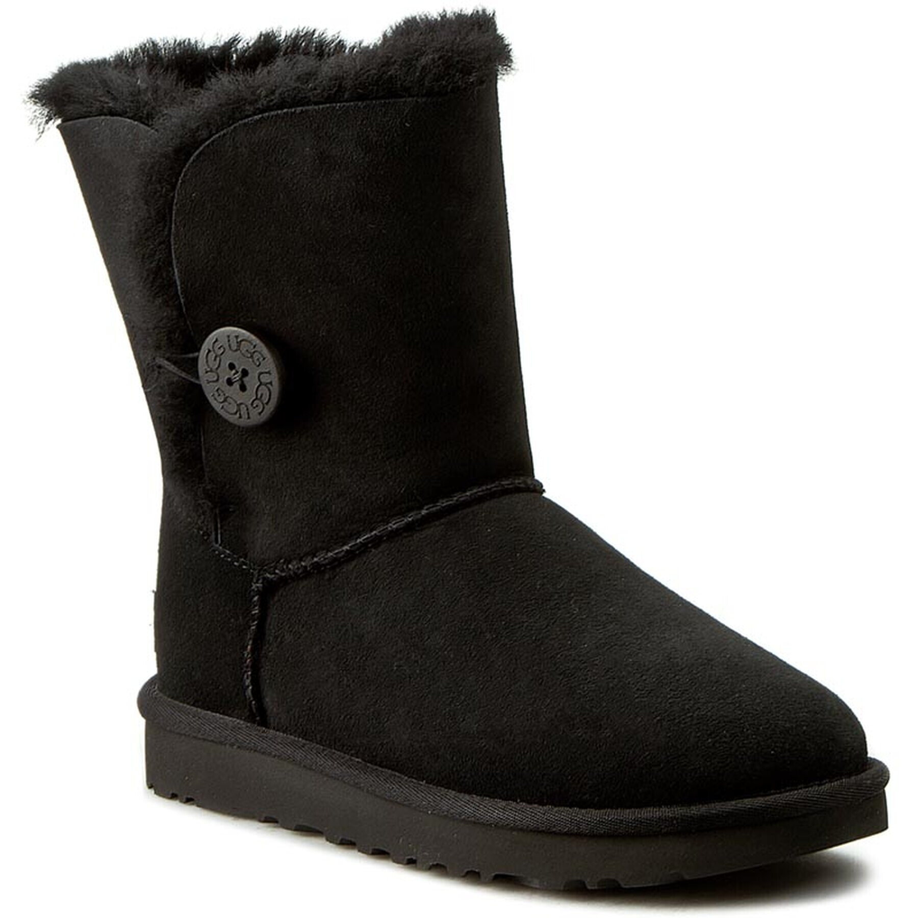 Ugg Čevlji W Bailey Button II 1016226 Črna - Pepit.si