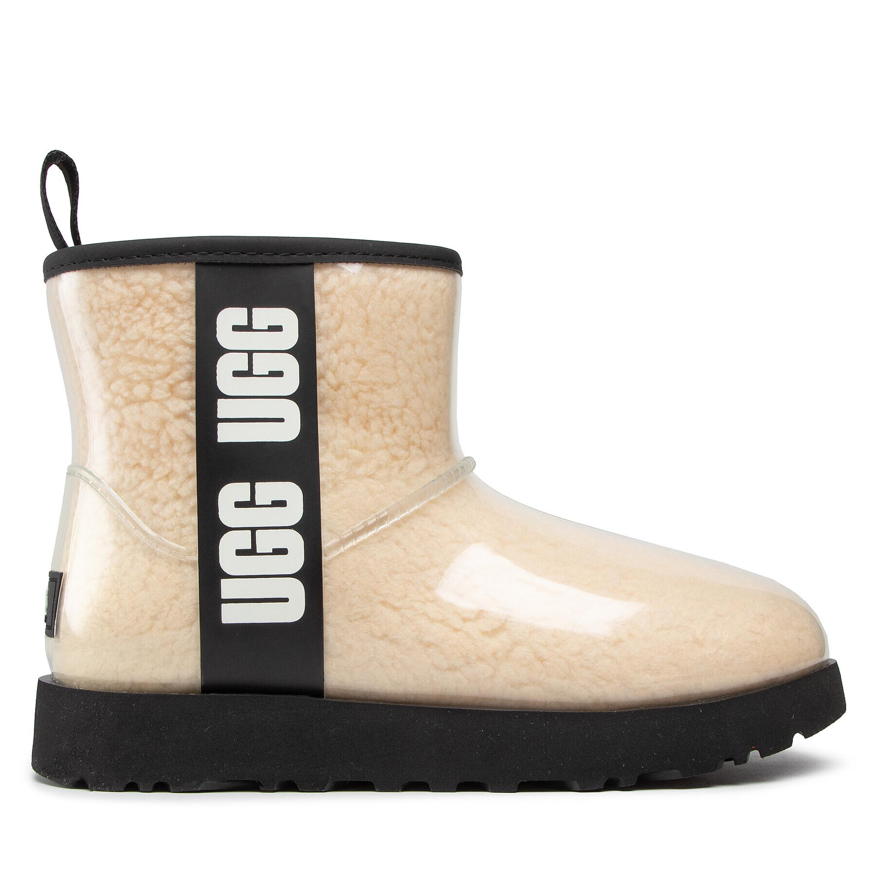 Ugg Čevlji W Classic Clear Mini 1113190 Bež - Pepit.si