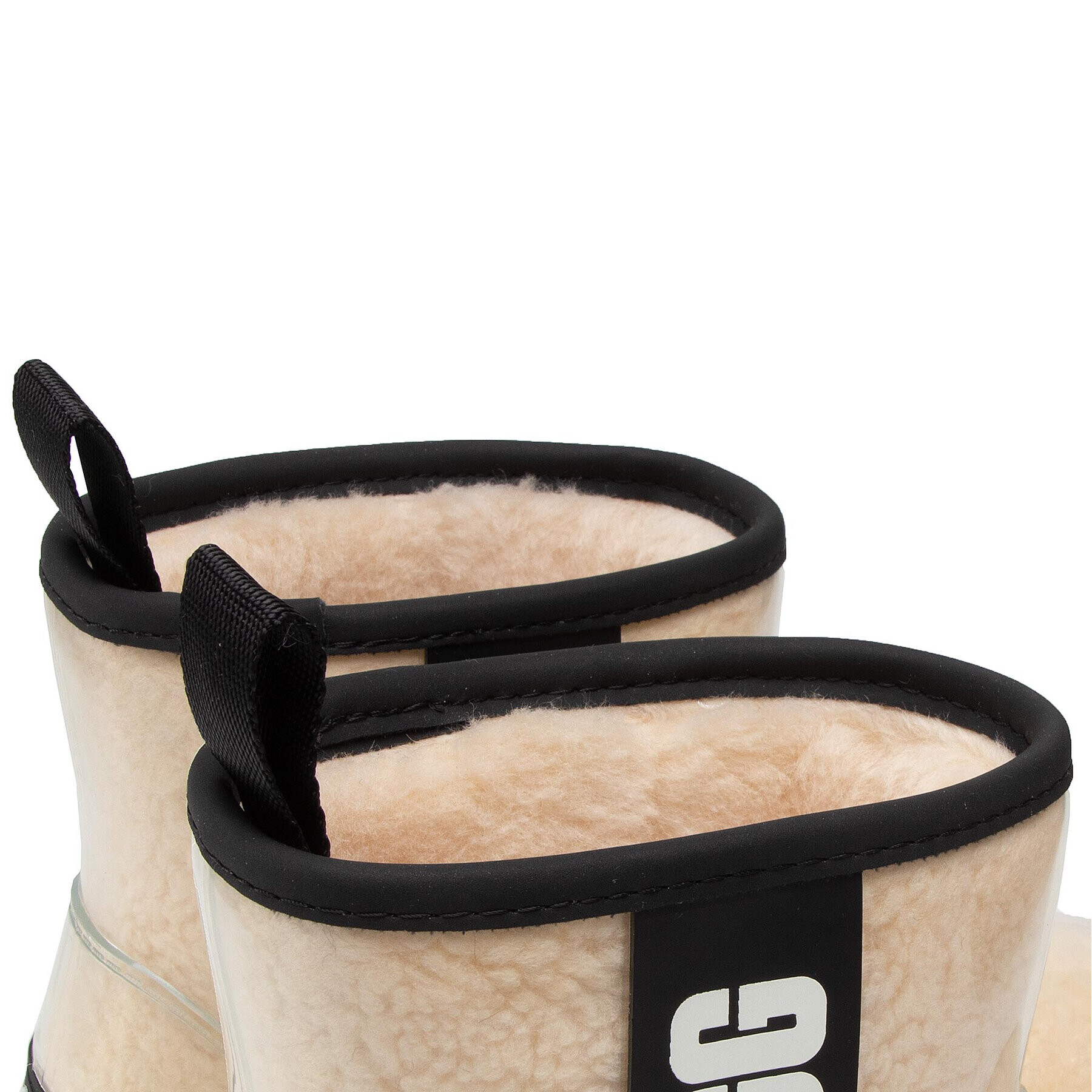 Ugg Čevlji W Classic Clear Mini 1113190 Bež - Pepit.si