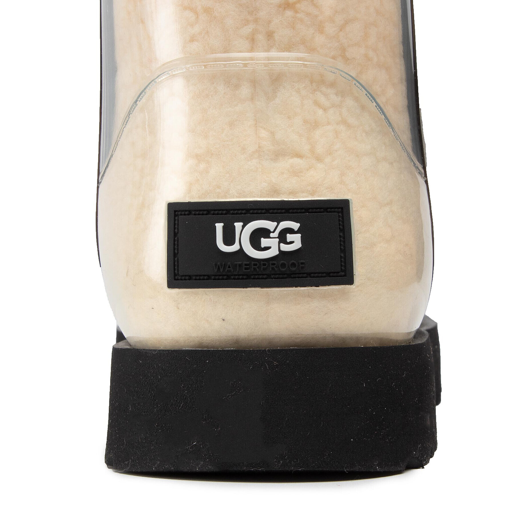 Ugg Čevlji W Classic Clear Mini 1113190 Bež - Pepit.si