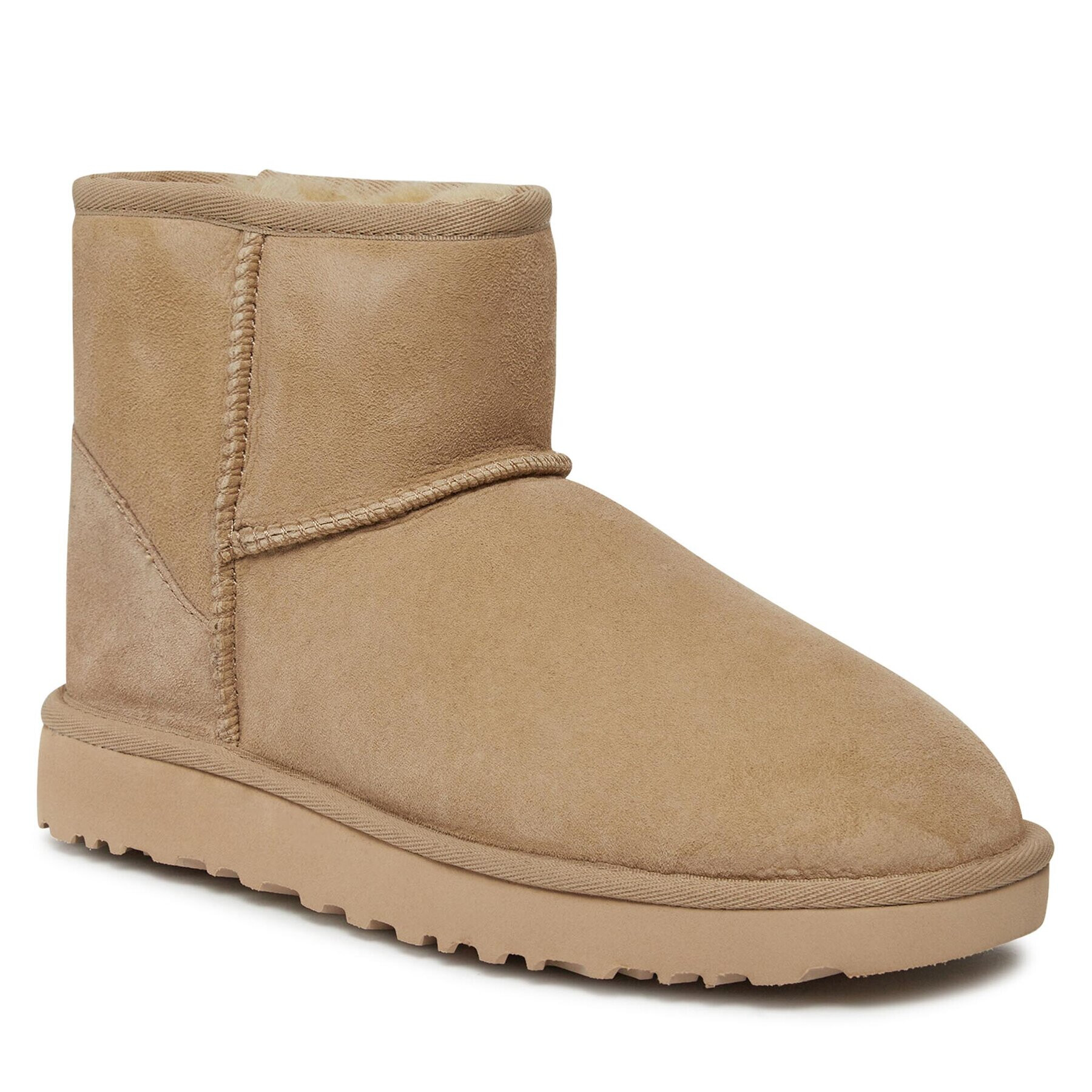 Ugg Čevlji W Classic Mini II 1016222 Bež - Pepit.si