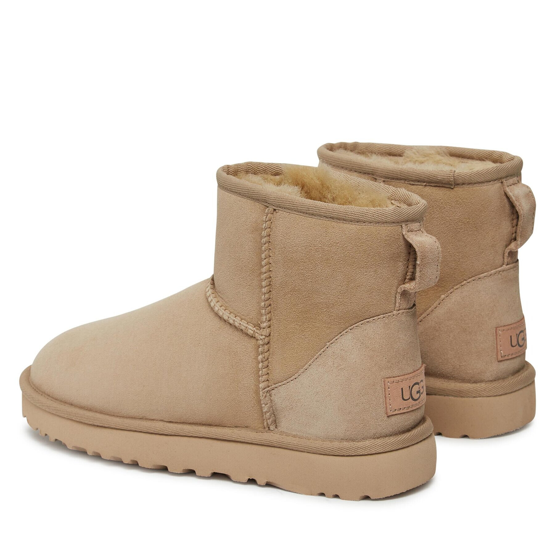 Ugg Čevlji W Classic Mini II 1016222 Bež - Pepit.si