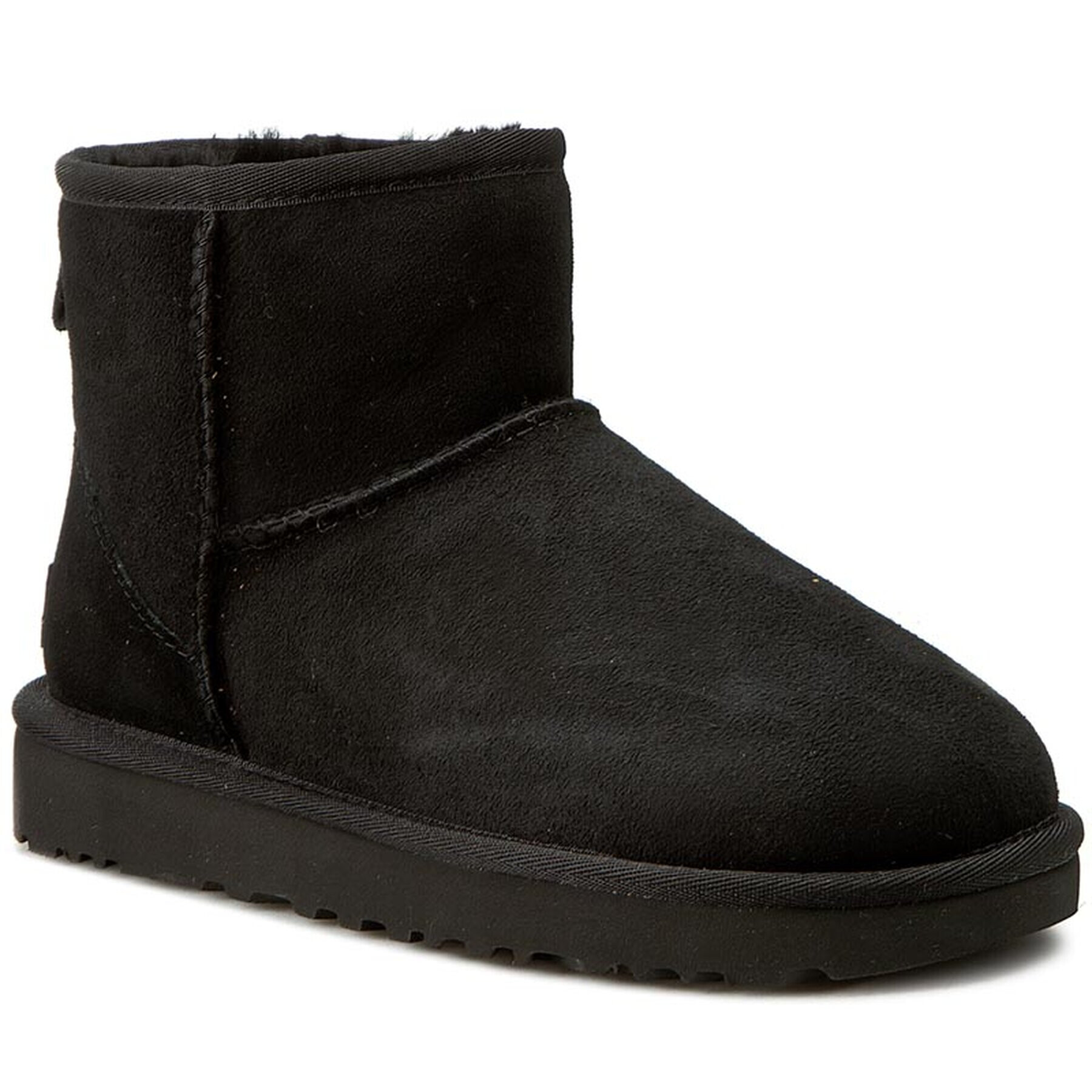 Ugg Čevlji W Classic Mini II 1016222 Črna - Pepit.si