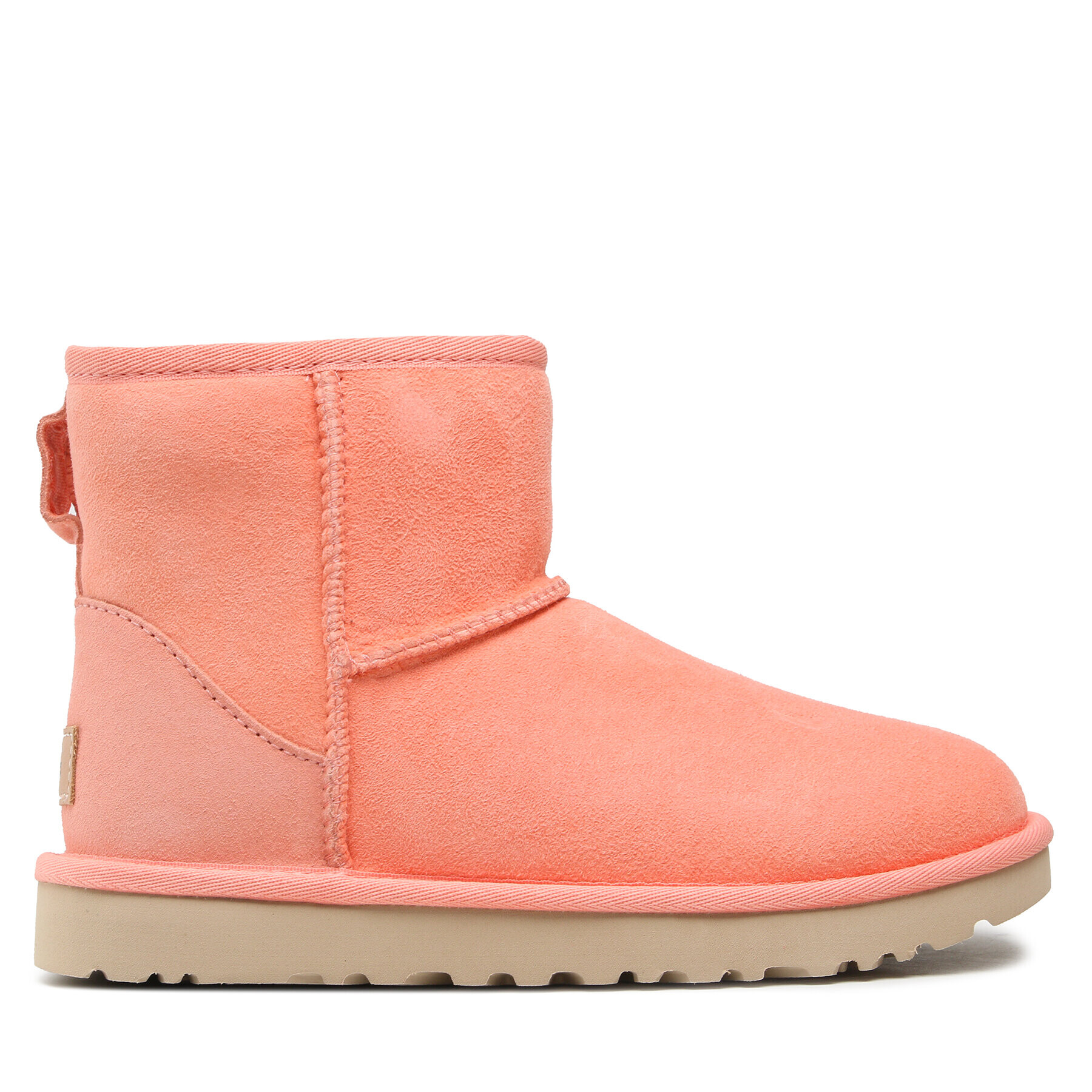 Ugg Čevlji W Classic Mini II 1016222 Koral - Pepit.si