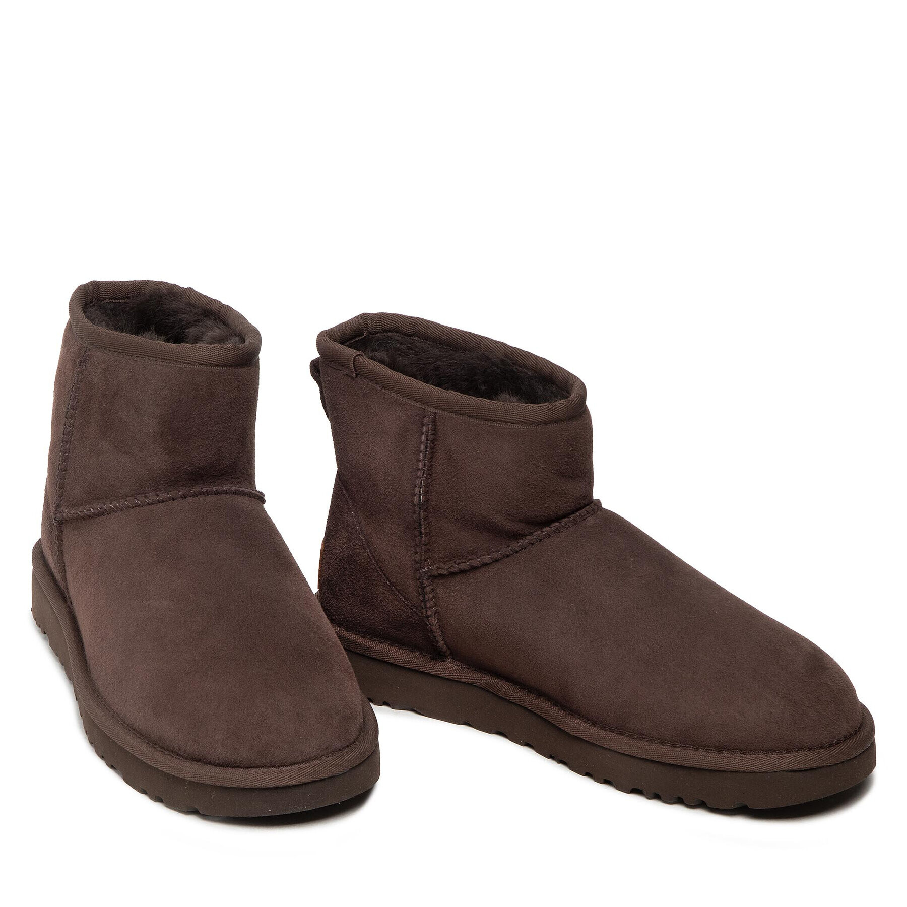 Ugg Škornji za sneg W Classic Mini II 1016222 Rjava - Pepit.si