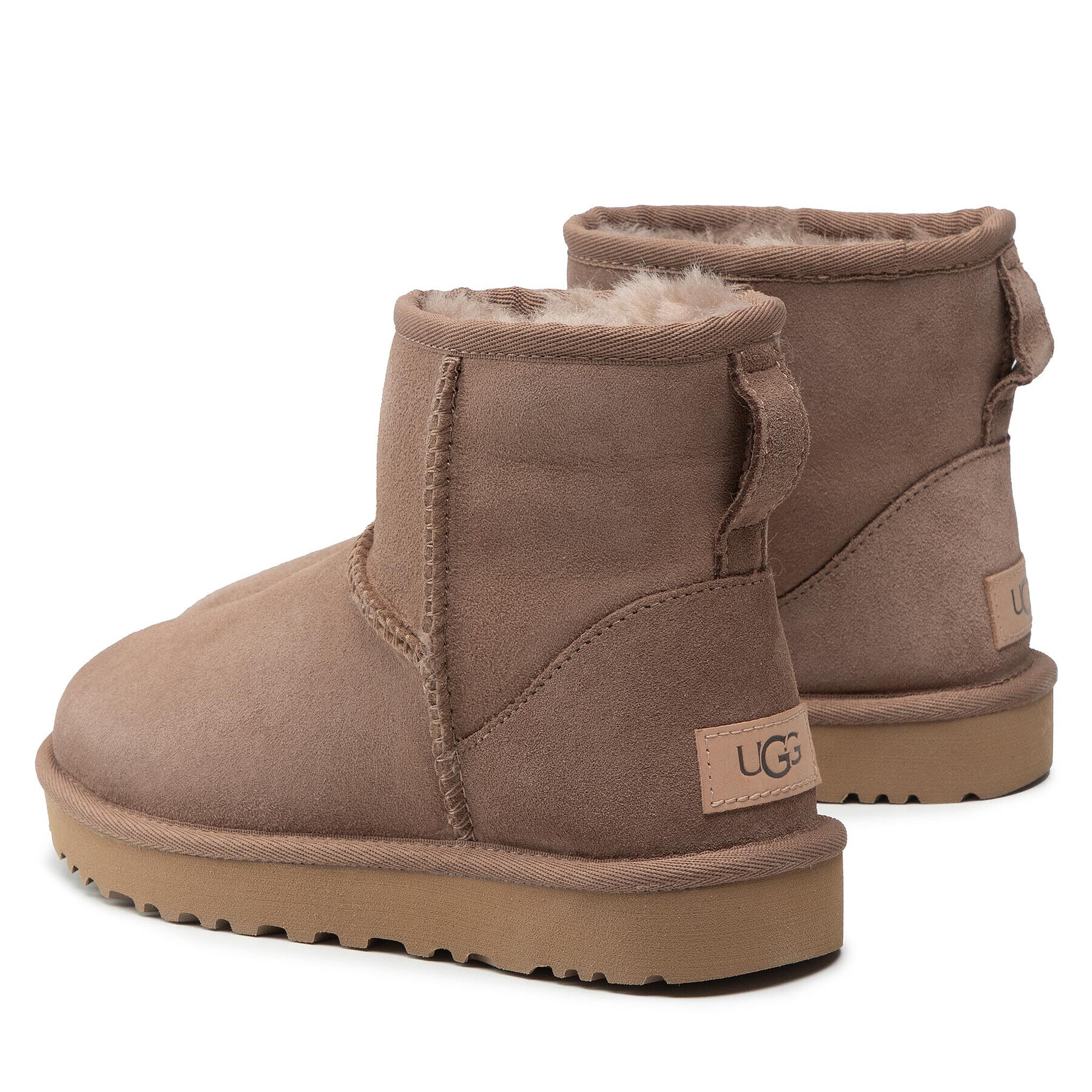 Ugg Čevlji W Classic Mini II 1016222 Rjava - Pepit.si