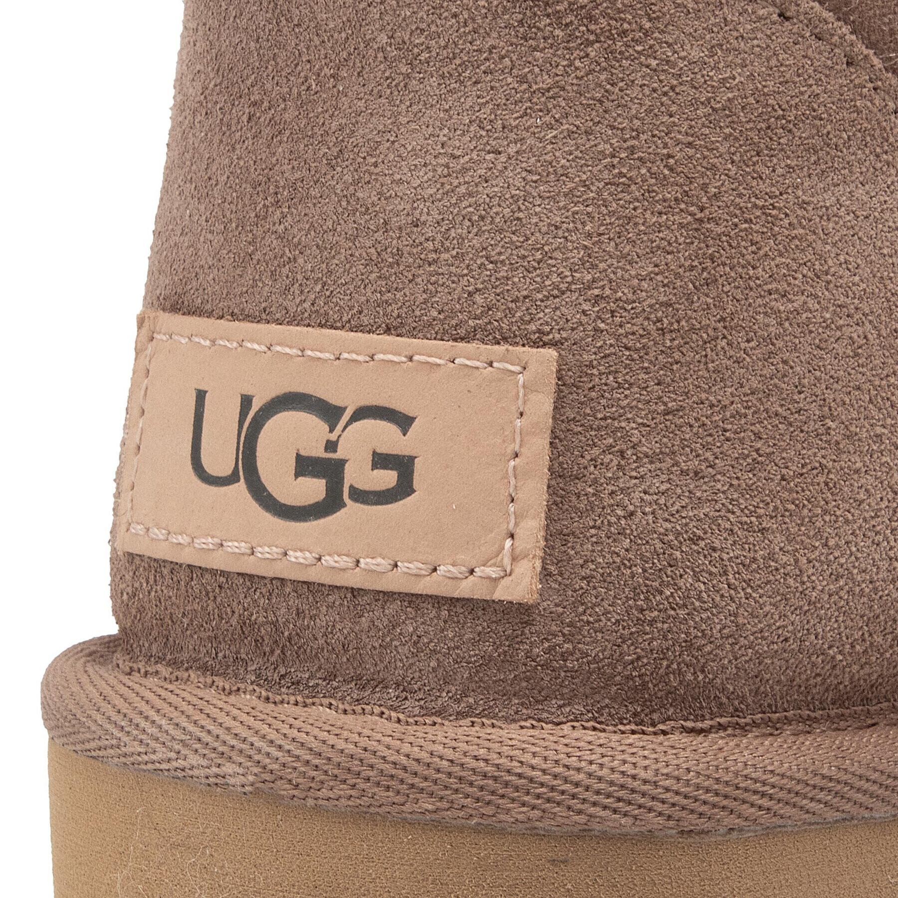 Ugg Čevlji W Classic Mini II 1016222 Rjava - Pepit.si