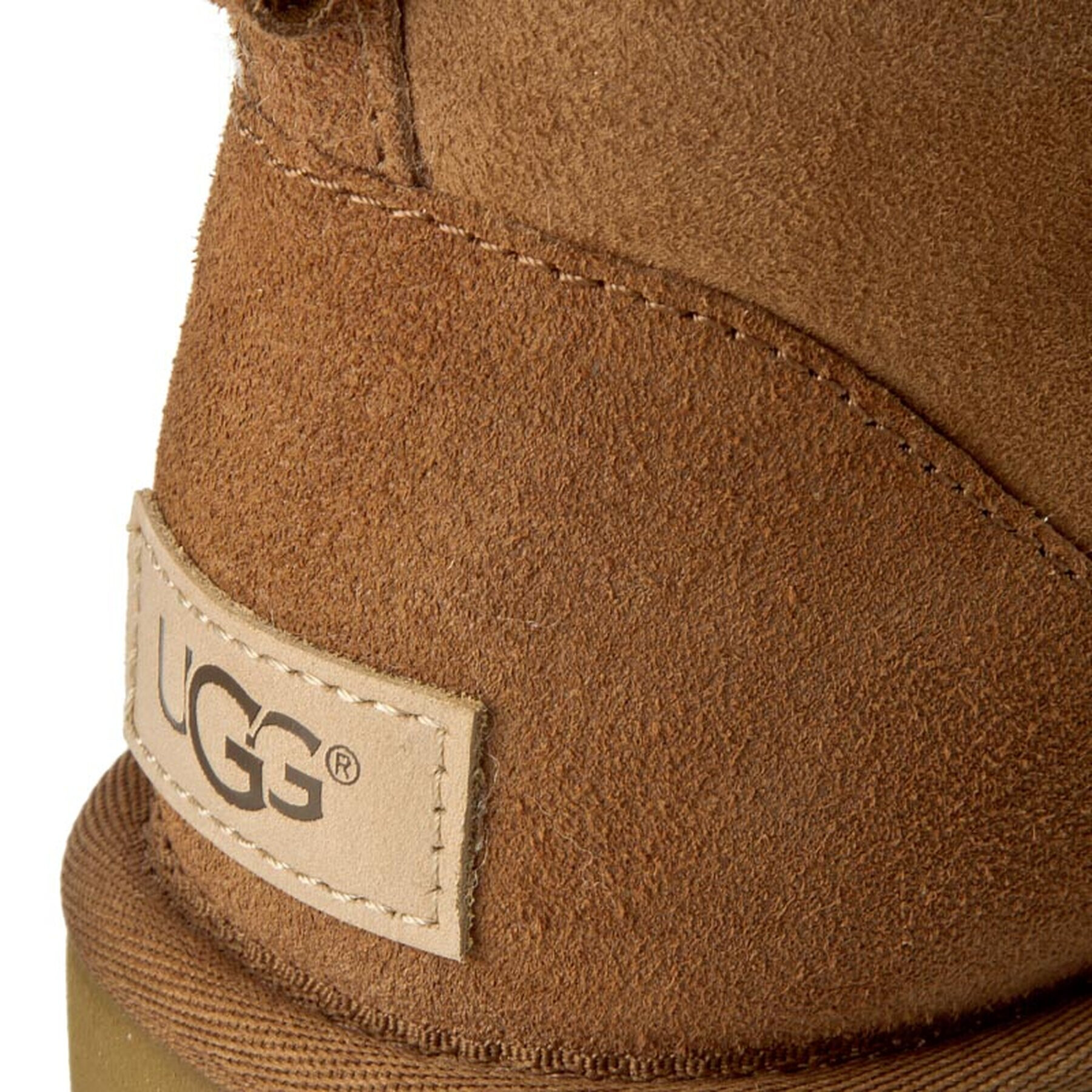 Ugg Čevlji W Classic Mini II 1016222 Rjava - Pepit.si