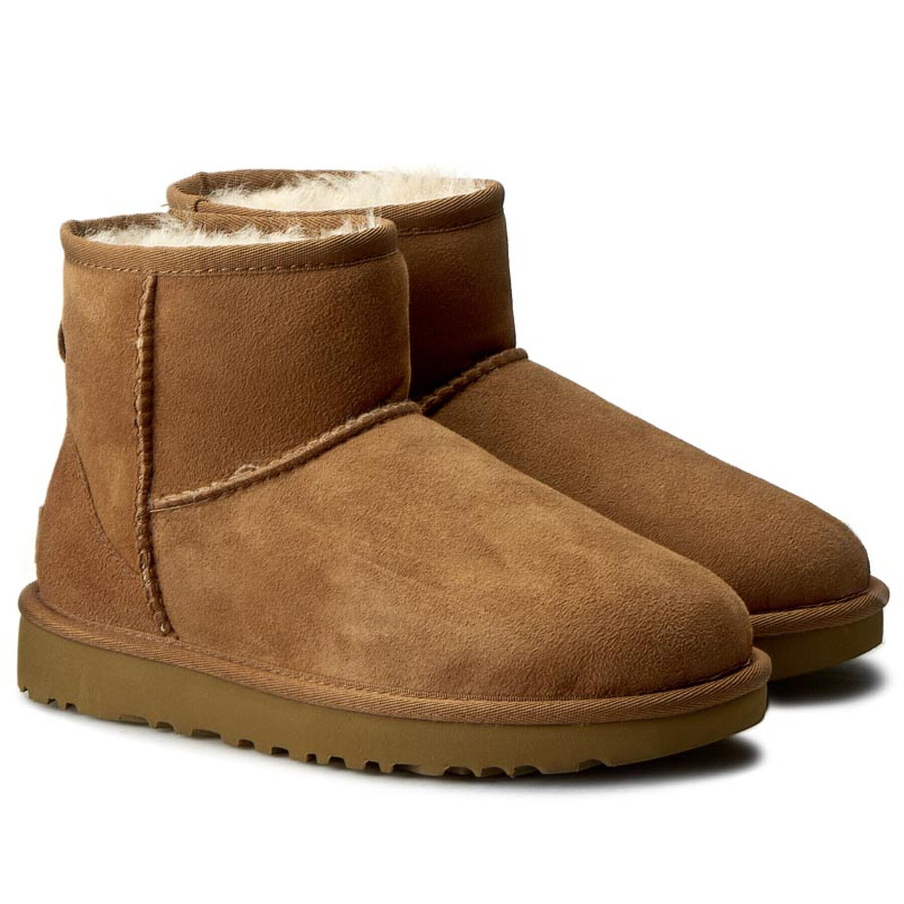 Ugg Čevlji W Classic Mini II 1016222 Rjava - Pepit.si