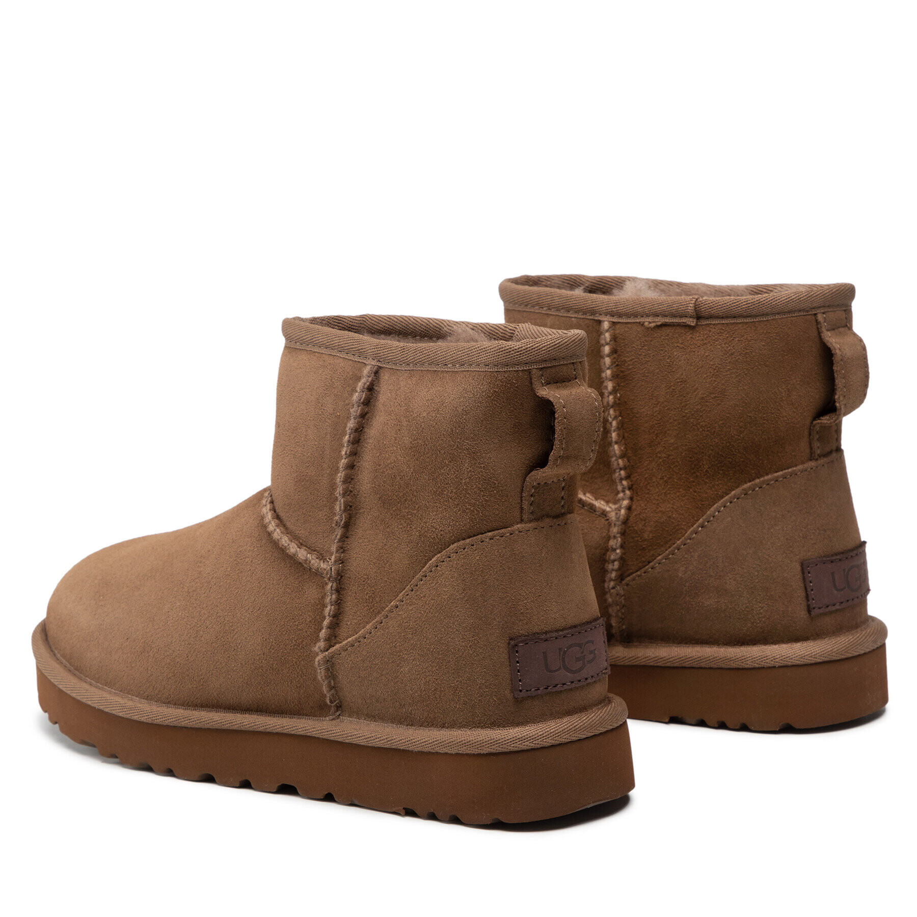 Ugg Čevlji W Classic Mini II 1016222 Rjava - Pepit.si