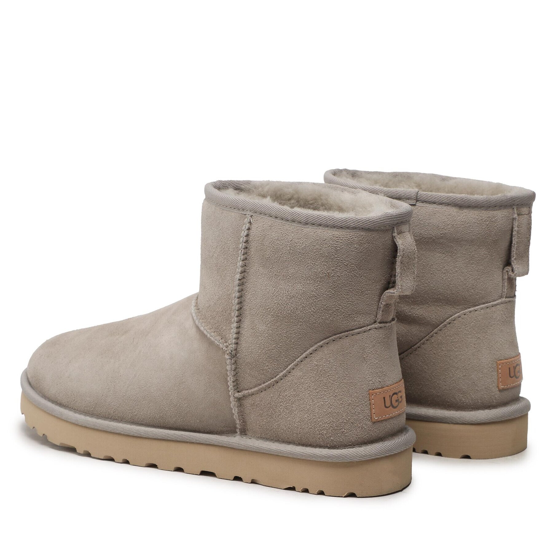 Ugg Čevlji W Classic Mini II 1016222 Siva - Pepit.si