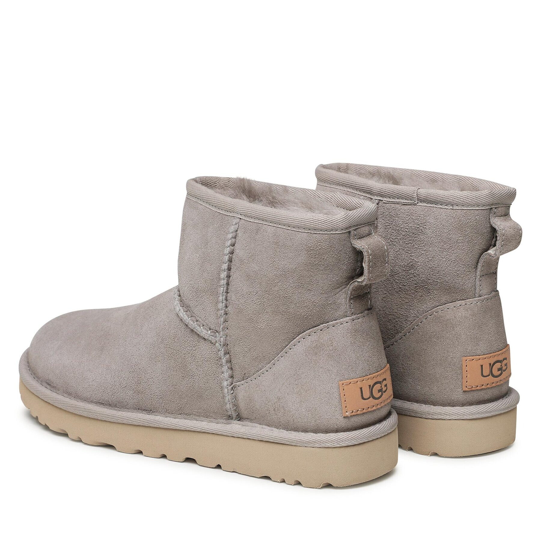 Ugg Čevlji W Classic Mini II 1016222 Siva - Pepit.si