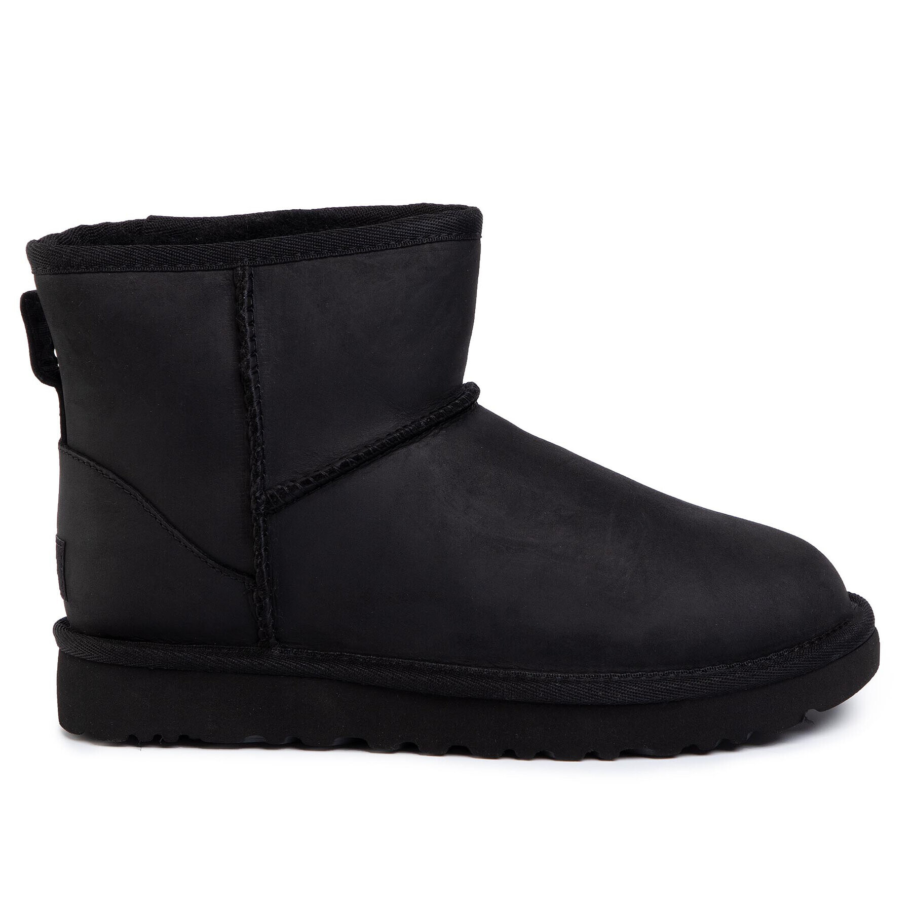 Ugg Čevlji W Classic Mini Leather 1016558 Črna - Pepit.si