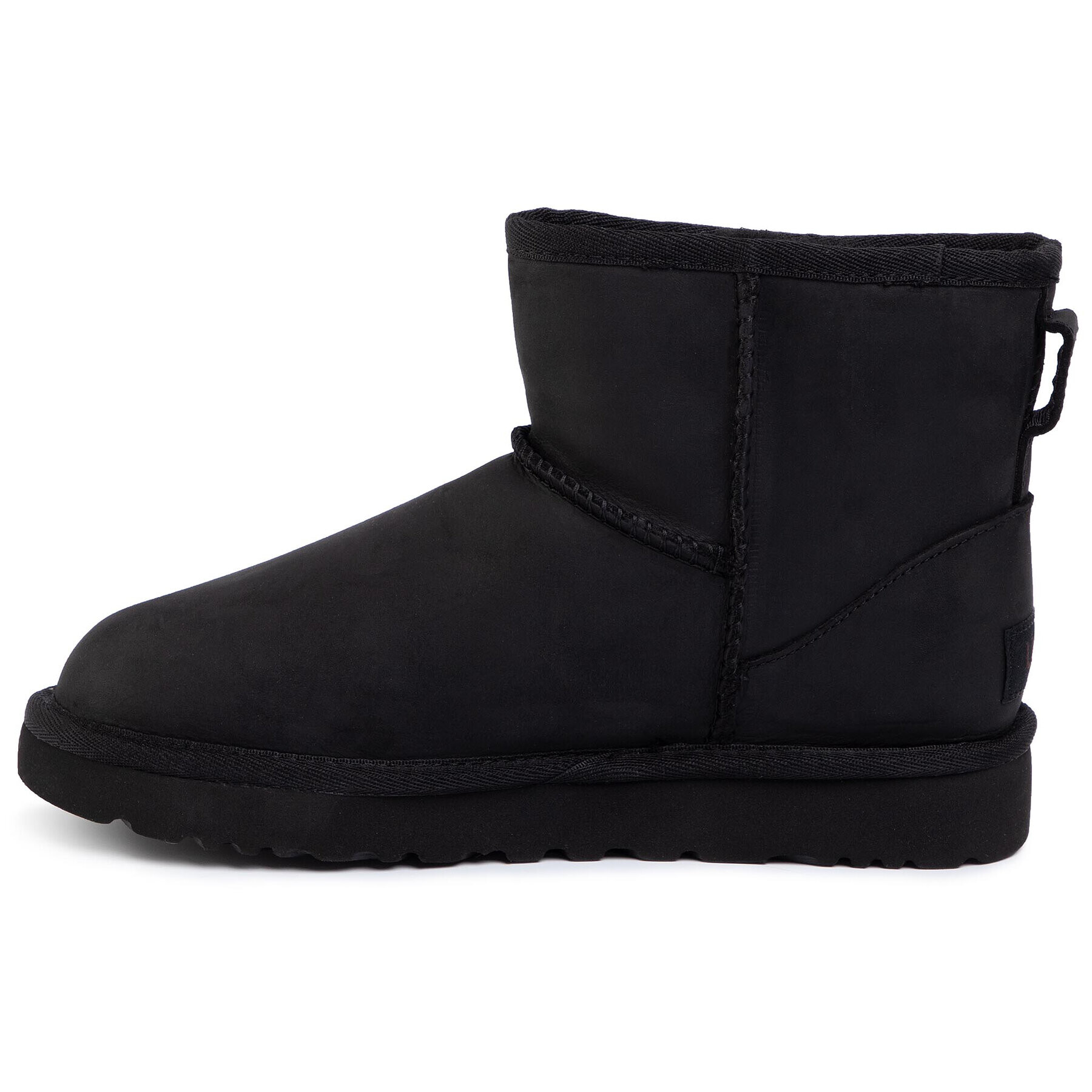 Ugg Čevlji W Classic Mini Leather 1016558 Črna - Pepit.si