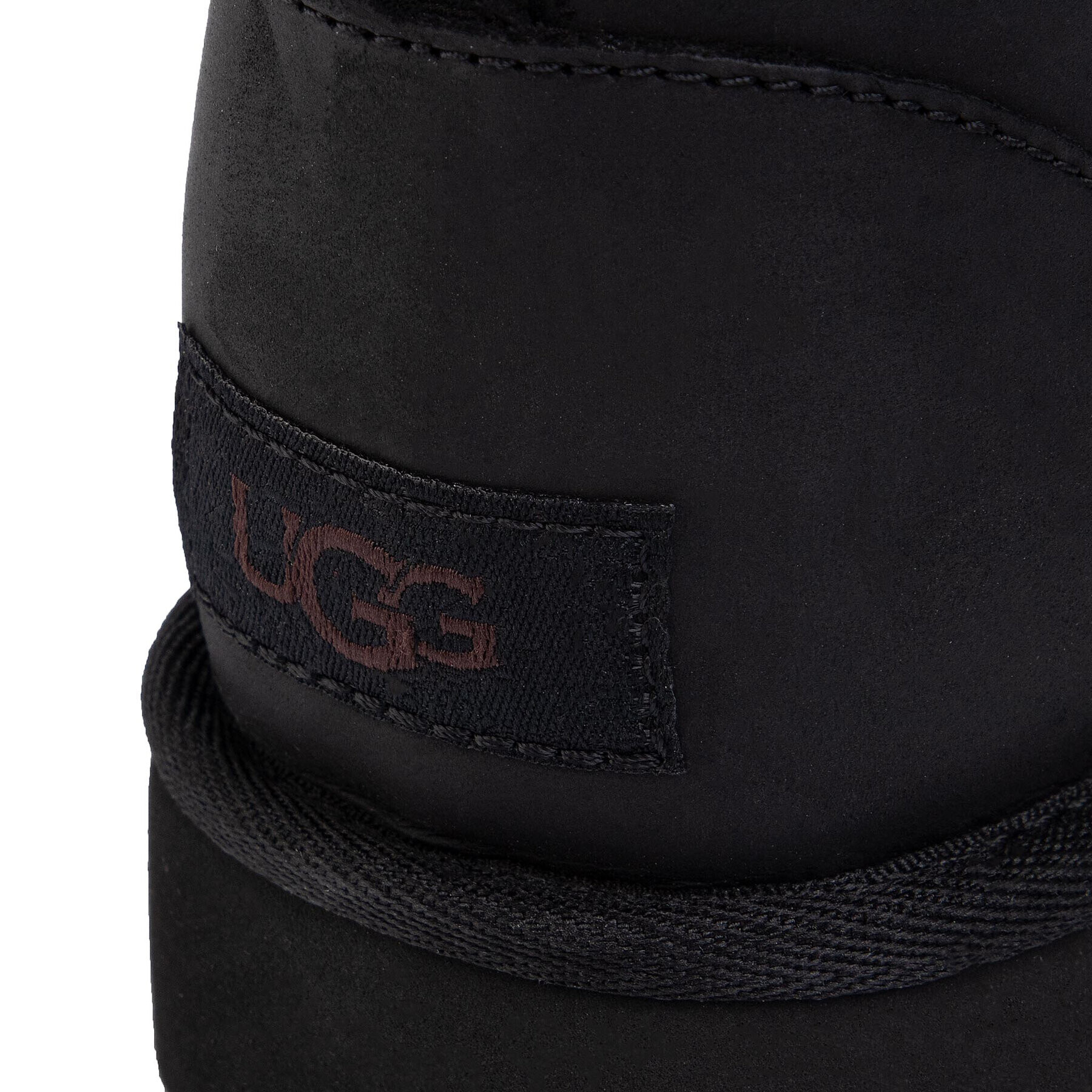 Ugg Čevlji W Classic Mini Leather 1016558 Črna - Pepit.si