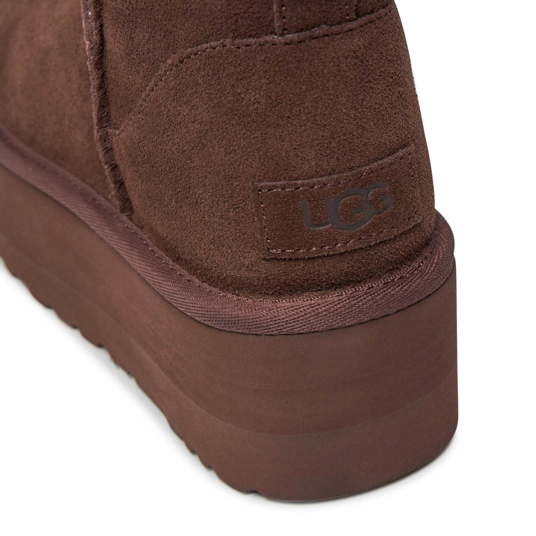 Ugg Čevlji W Classic Mini Platform 1134991 Rjava - Pepit.si