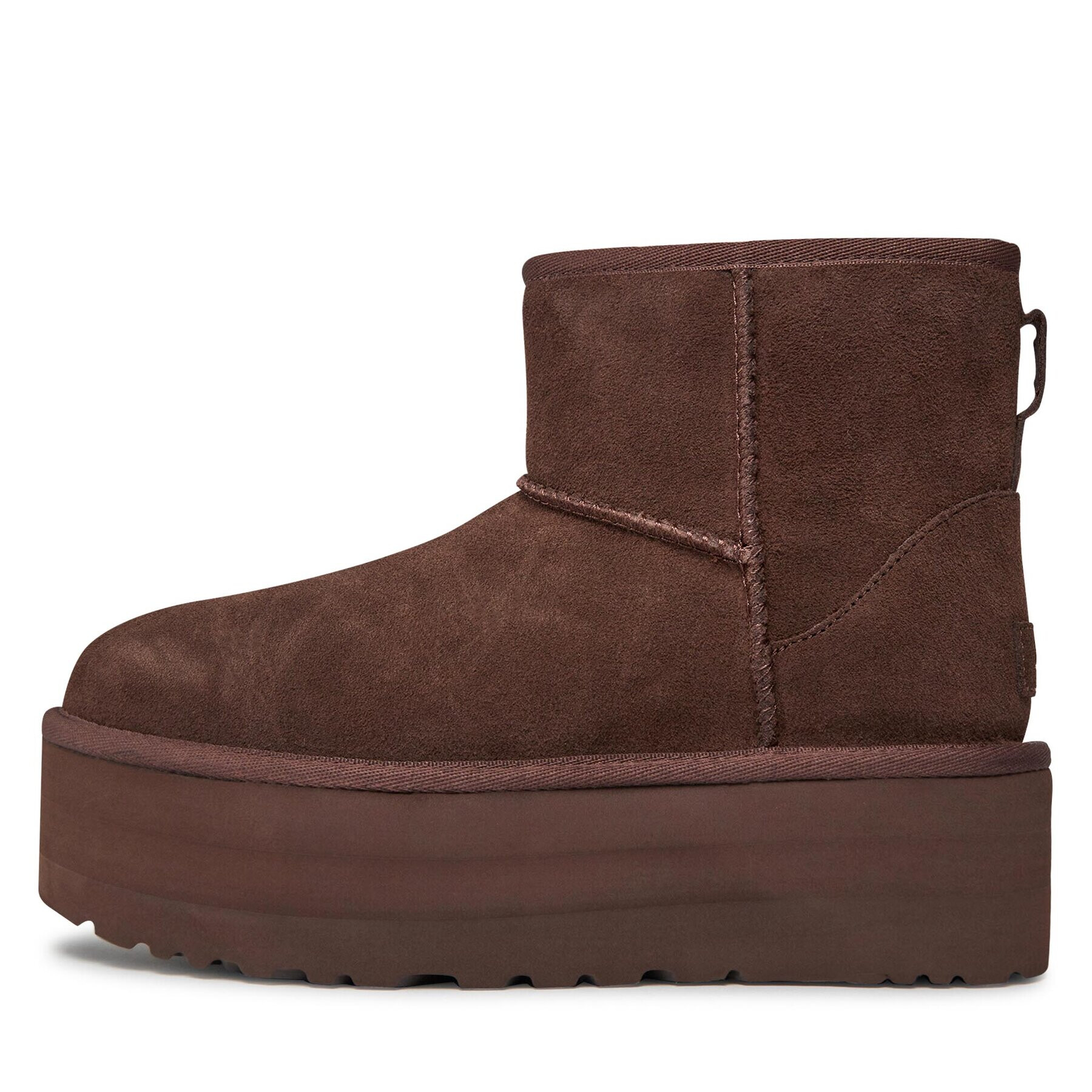 Ugg Čevlji W Classic Mini Platform 1134991 Rjava - Pepit.si