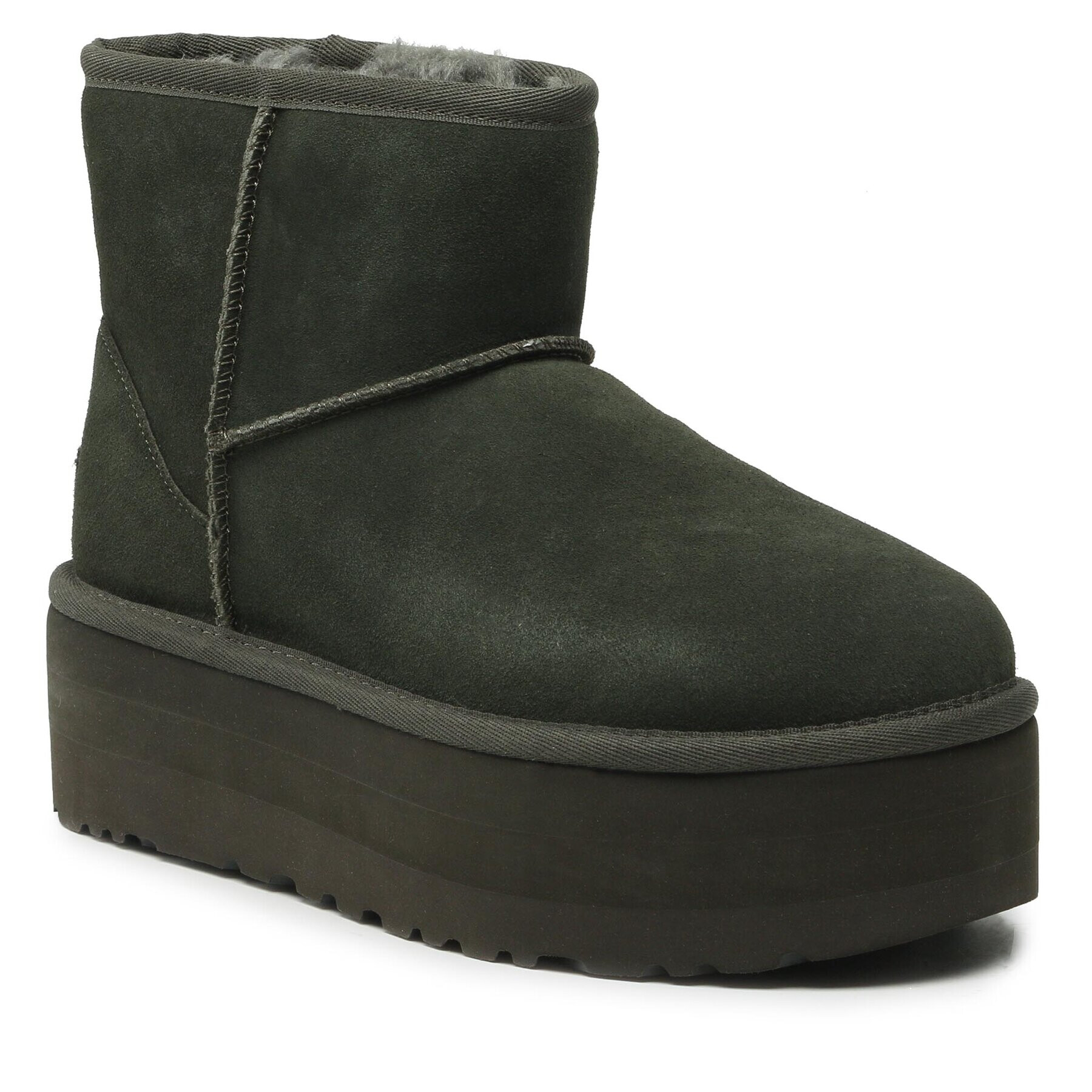 Ugg Čevlji W Classic Mini Platform 1134991 Zelena - Pepit.si