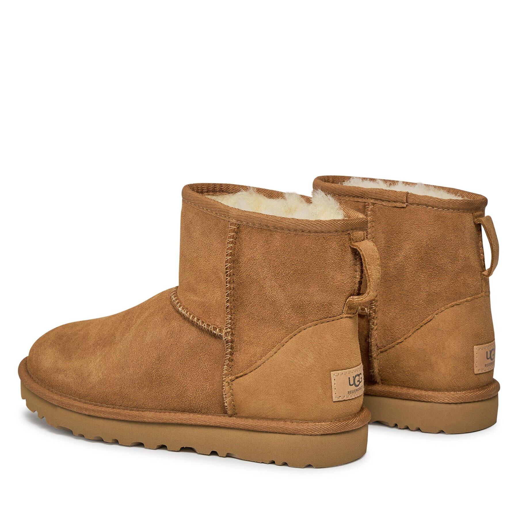 Ugg Škornji za sneg W Classic Mini Regenerate 1137050 Rjava - Pepit.si