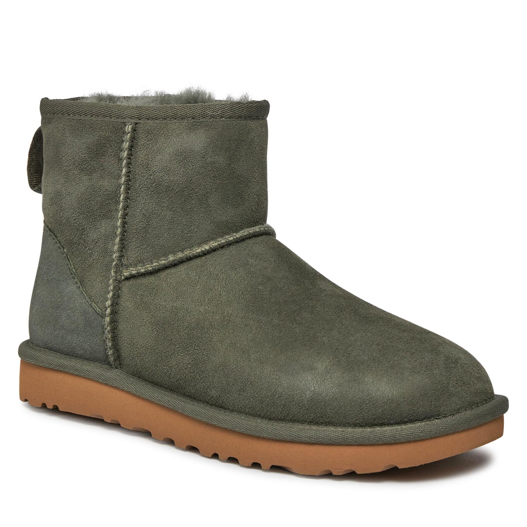 Ugg Čevlji W Classic Mini Regenerate 1137050 Zelena - Pepit.si